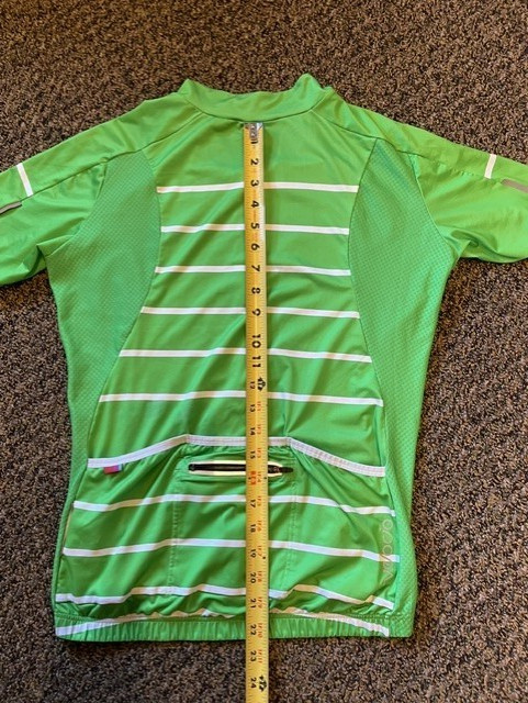 Velocio Mens Full Zip Short Sleeve Cycling Jersey Size Medium. Pre-owned.