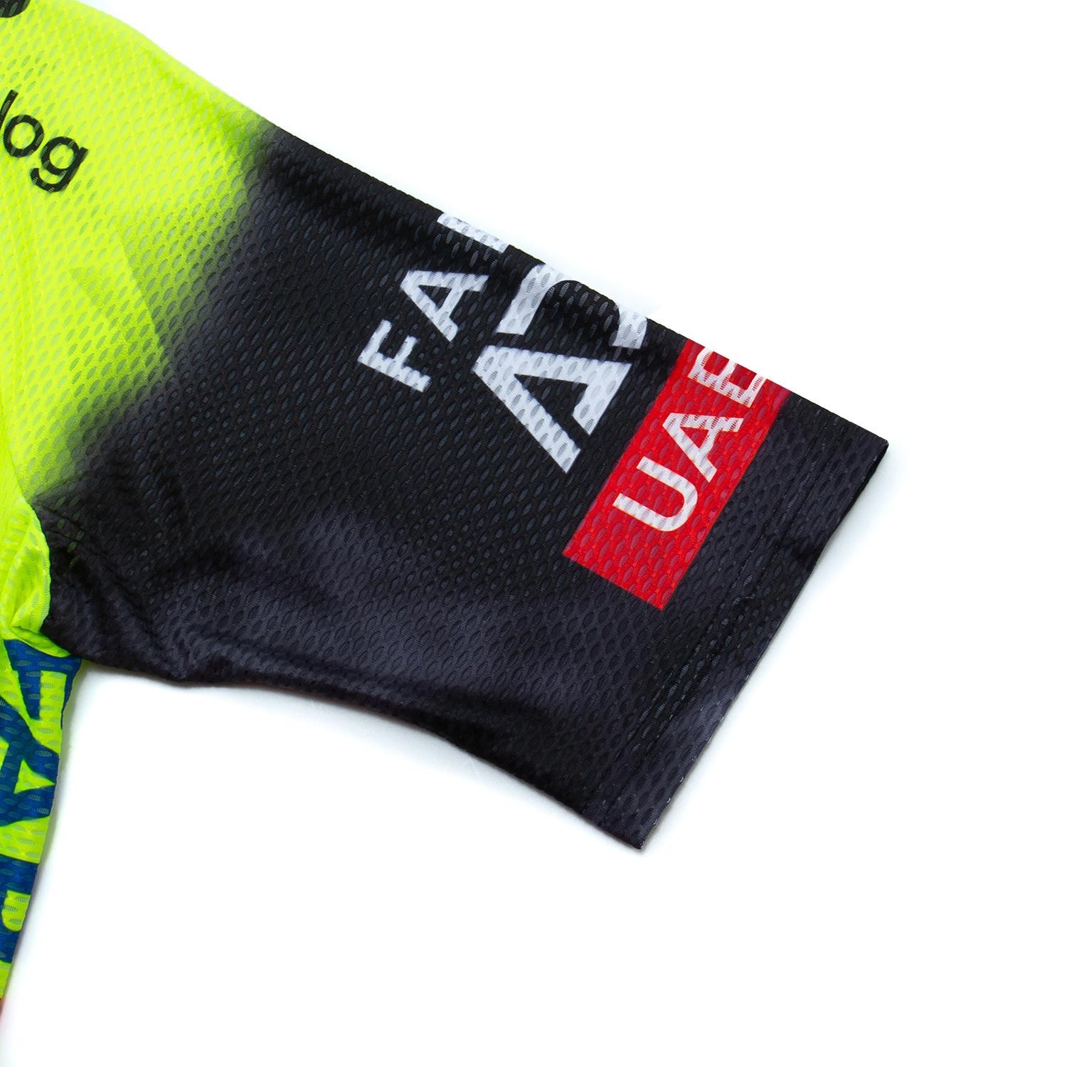 2026 UAE Team Cycling Jersey Men Quick Dry Summer Pro Bike Shirt