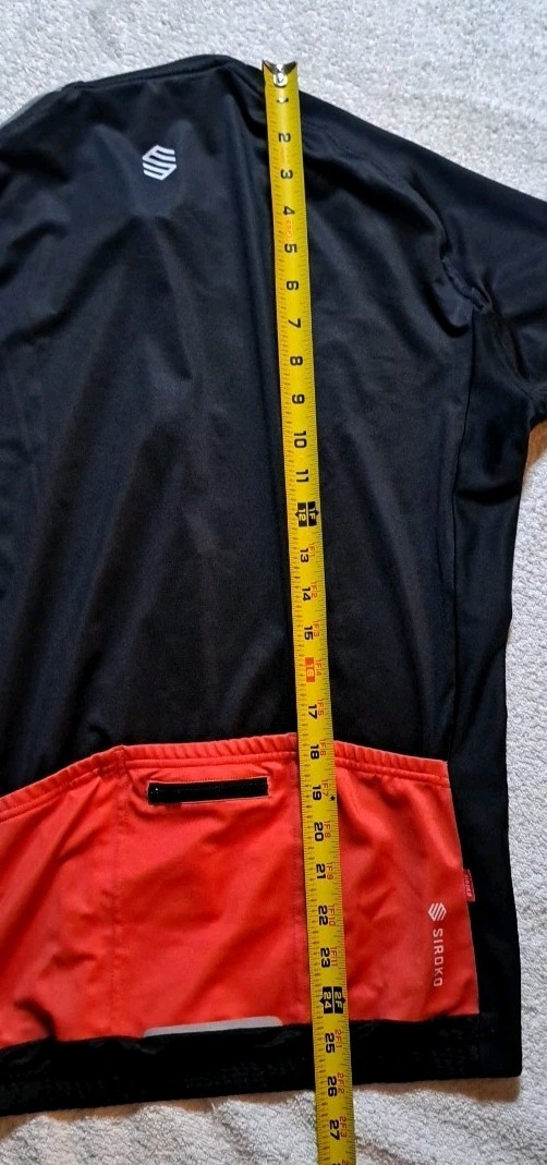 Men’s Siroko M2 Gatterl Cycling Jersey Size XL Black Gray Full Zip
