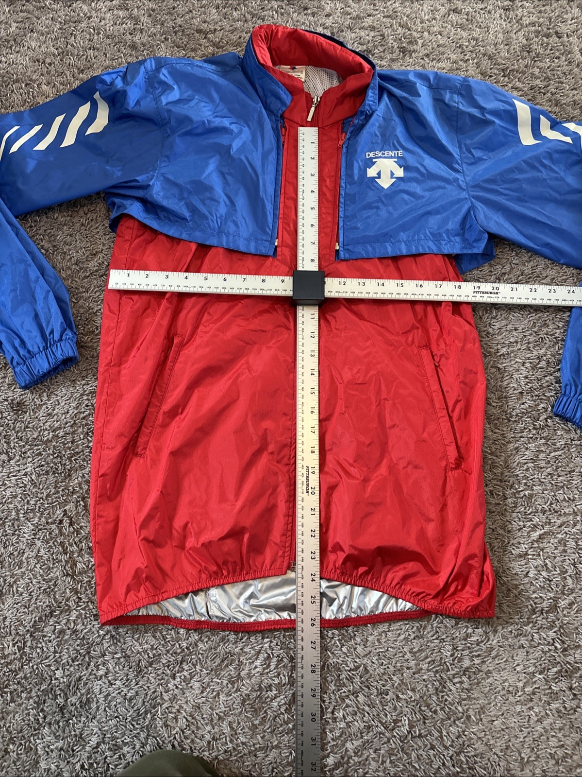 Vintage Descente Cycling Jersey 90s biking cycle Japan Team USA Large L Jacket