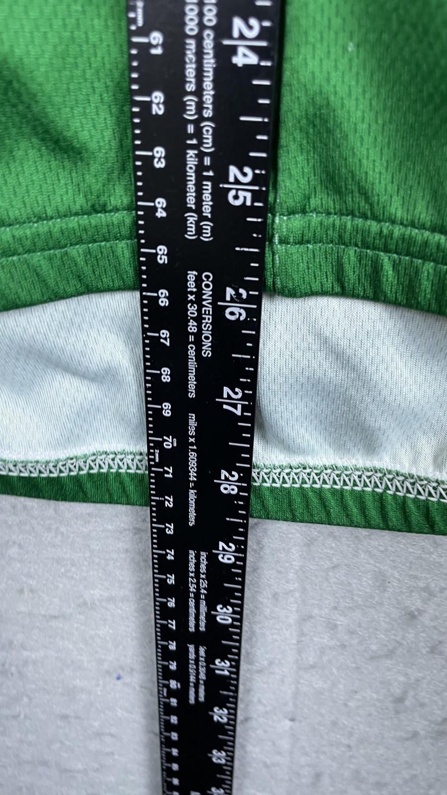 Louis Garneau Europcar Vendee Cycling Jersey Mens 3XL Green Full Zip Bike Shirt