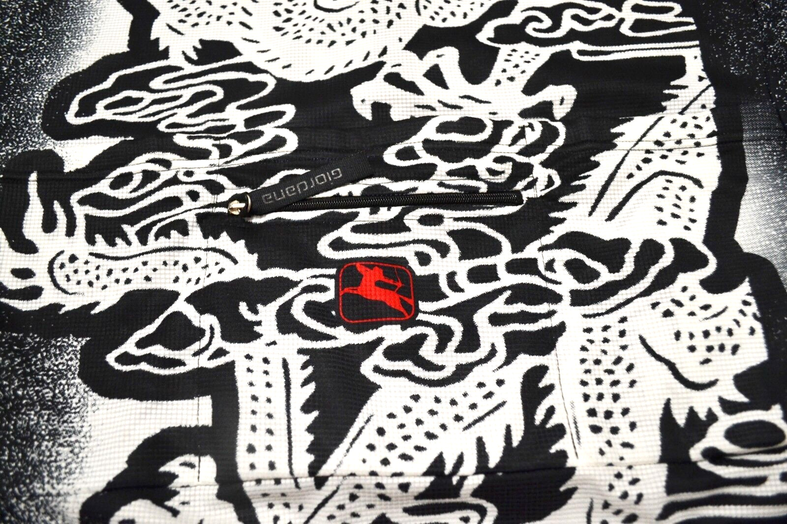 Vintage Giordana Cycling Jersey Tiger Dragon