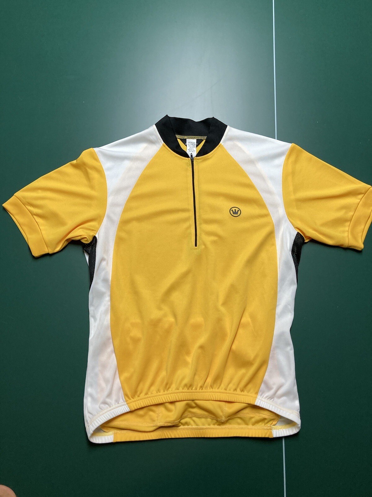 NEW Canari Mens’ Cycling Jersey – Polyester Mesh with Solid Lining – Half Zipper