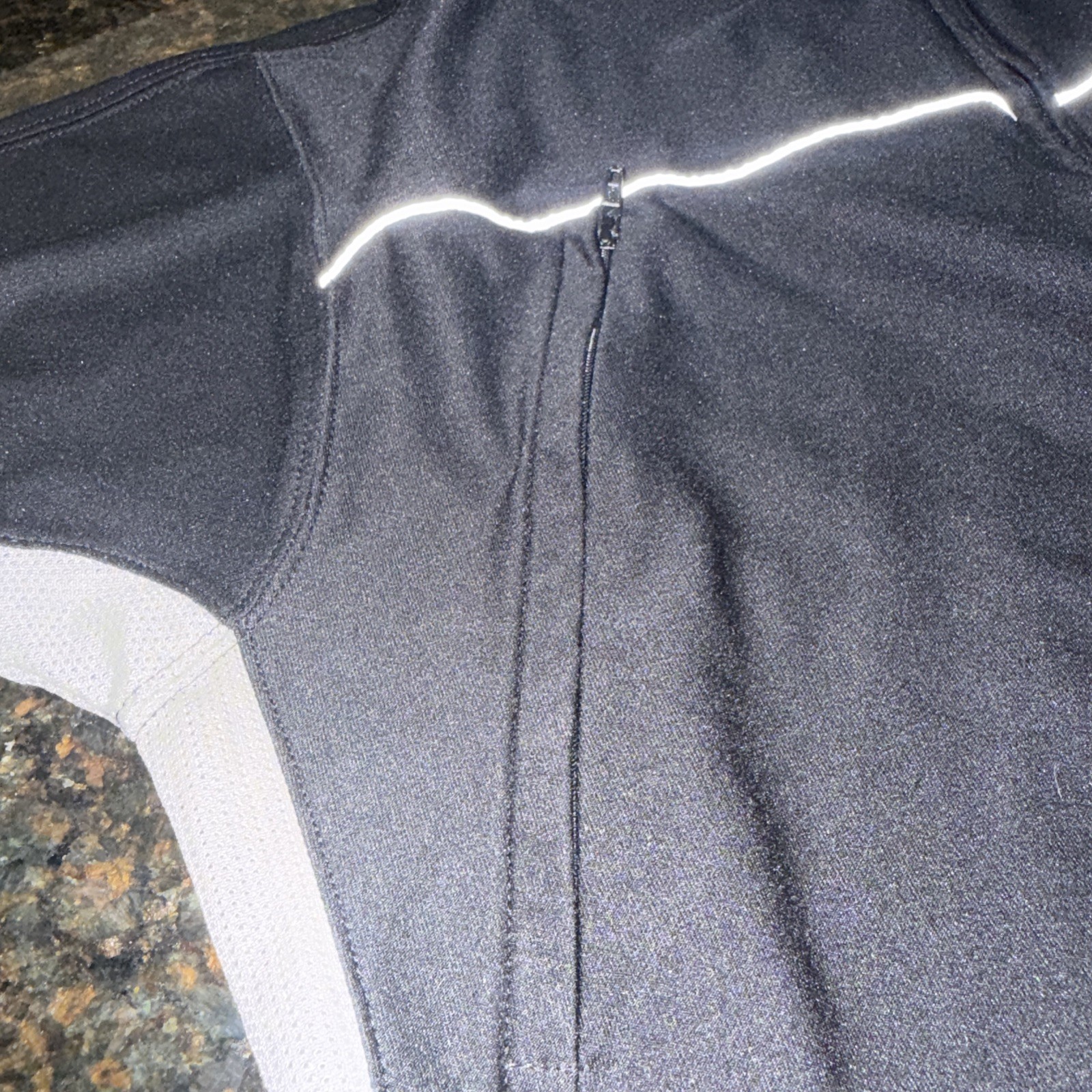 Vintage Oakley Software Cycling Jersey Mens Medium Black Half Zip Bike Shirt