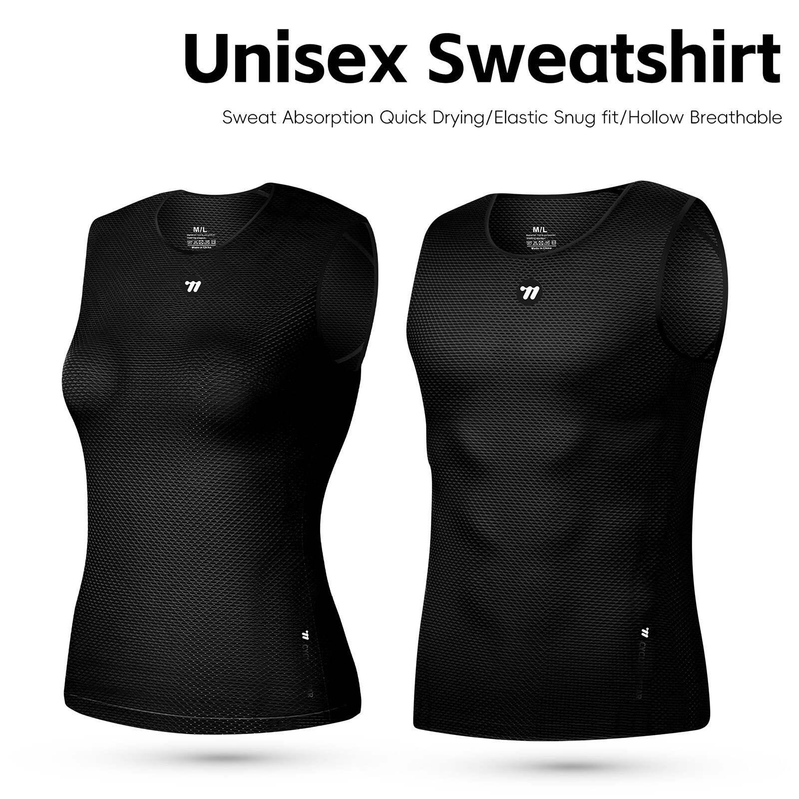 WEST BIKING Men Cycling Base Layer Vest Summer Ride Sleeveless Top Jersey Sport