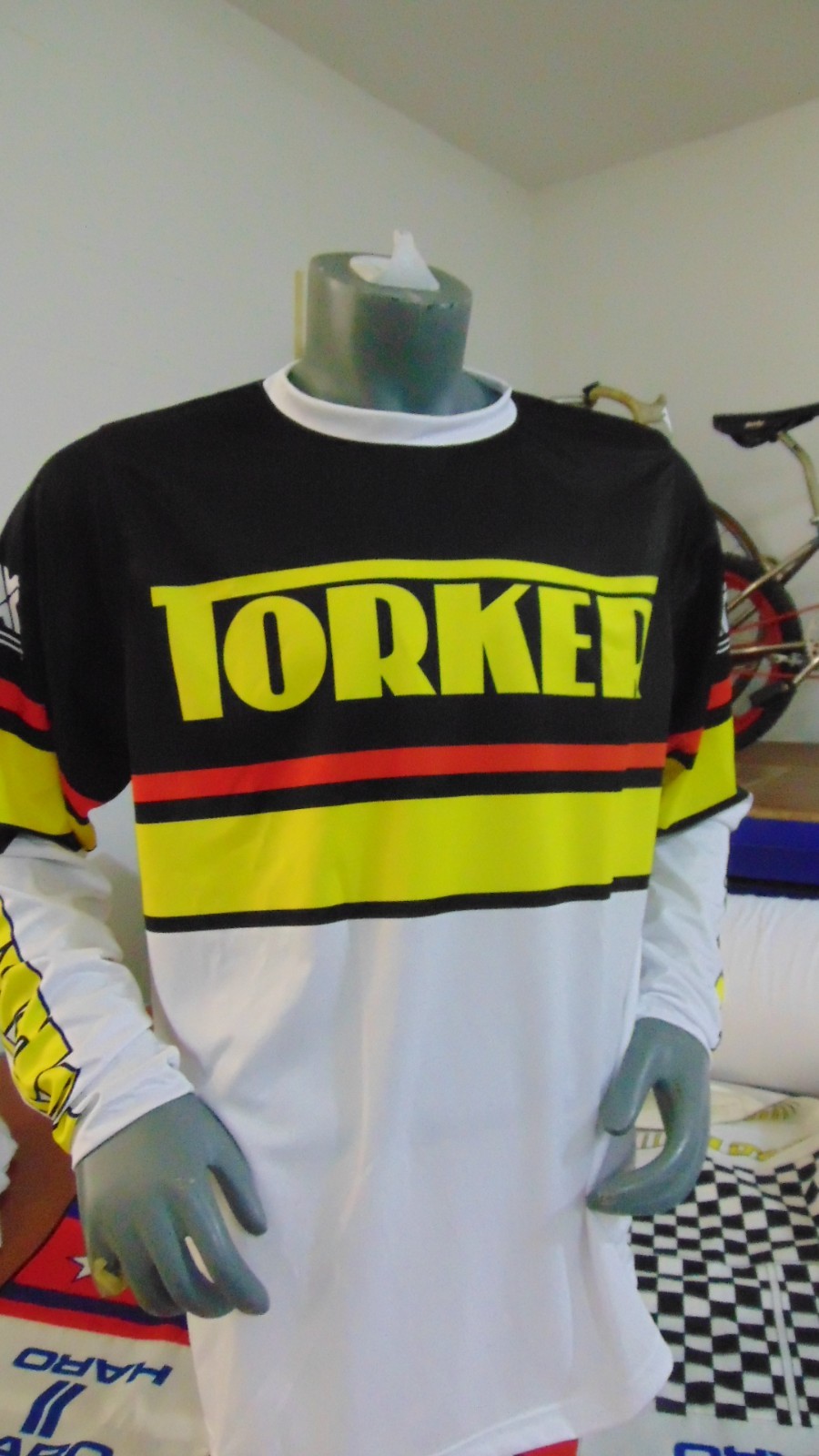 TORKER OLD SCHOOL BIKE JERSEY CLASSIC BMX JERSEY RACE BIKE SHIRT BMX PLUS XL