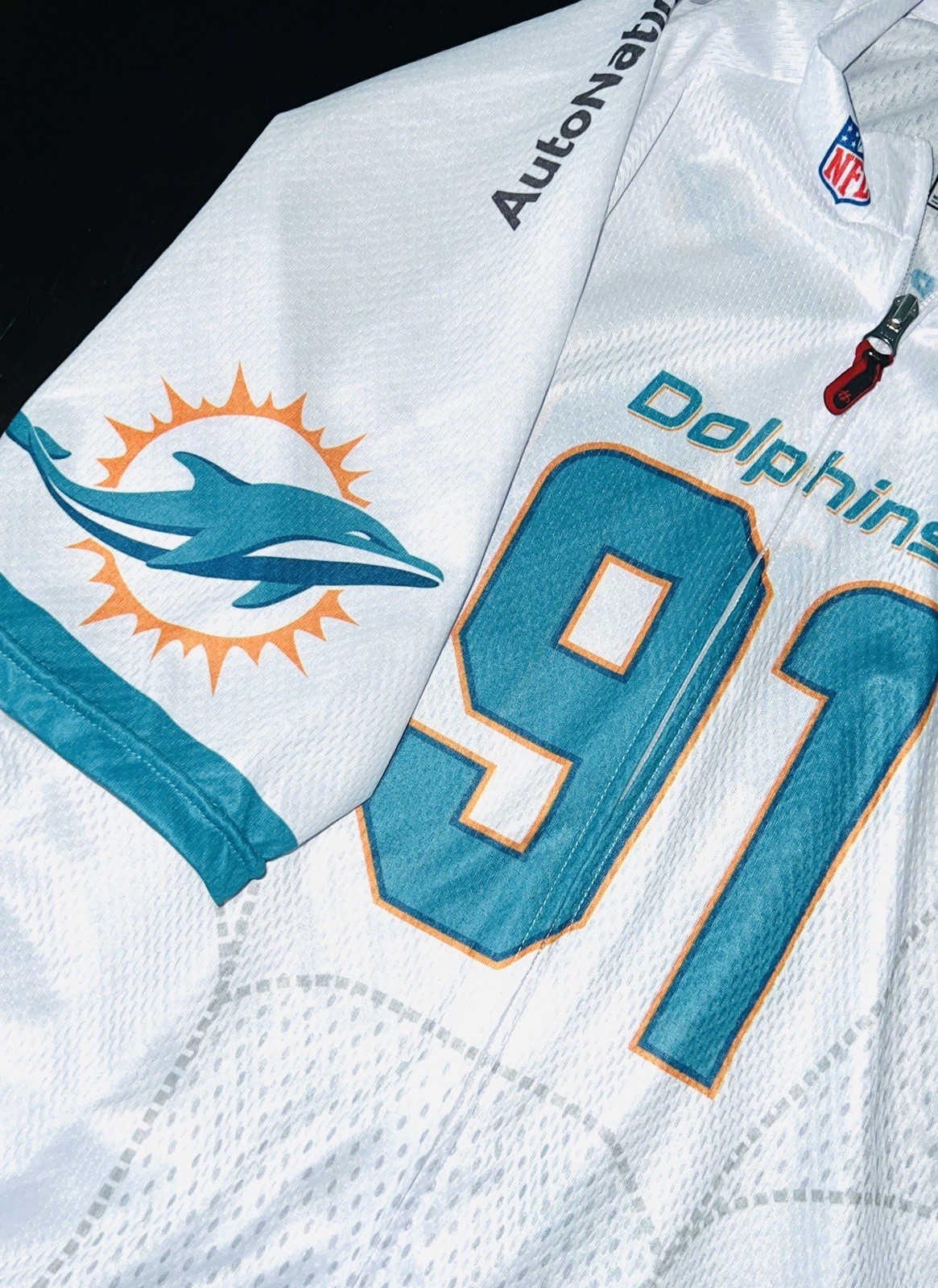 Vtg Hincapie Dolphins Cycling Challenge DCC V 2015 # 91 Tackle Cancer Jersey XL