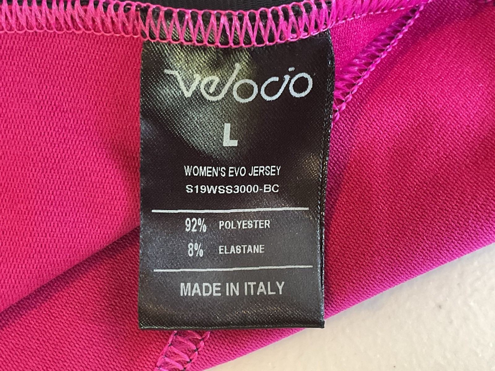 Velocio Cycling Jersey EVO Women’s Large New With Defect See Pics