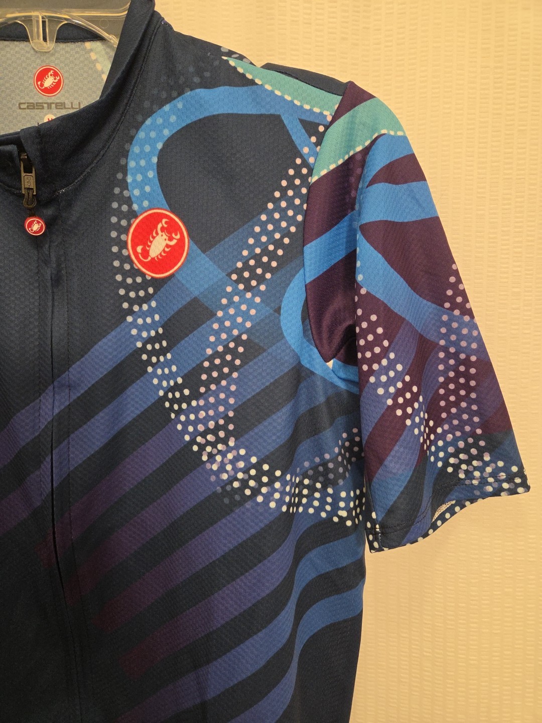 Castelli Women’s Multi-Color Cycling Jersey Size Medium
