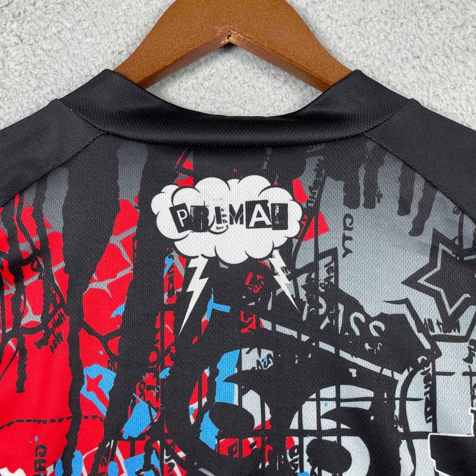 Primal Wear Cycling Jersey Mens 3XL Multicolor Graphic Short Sleeve Zip Bike Top