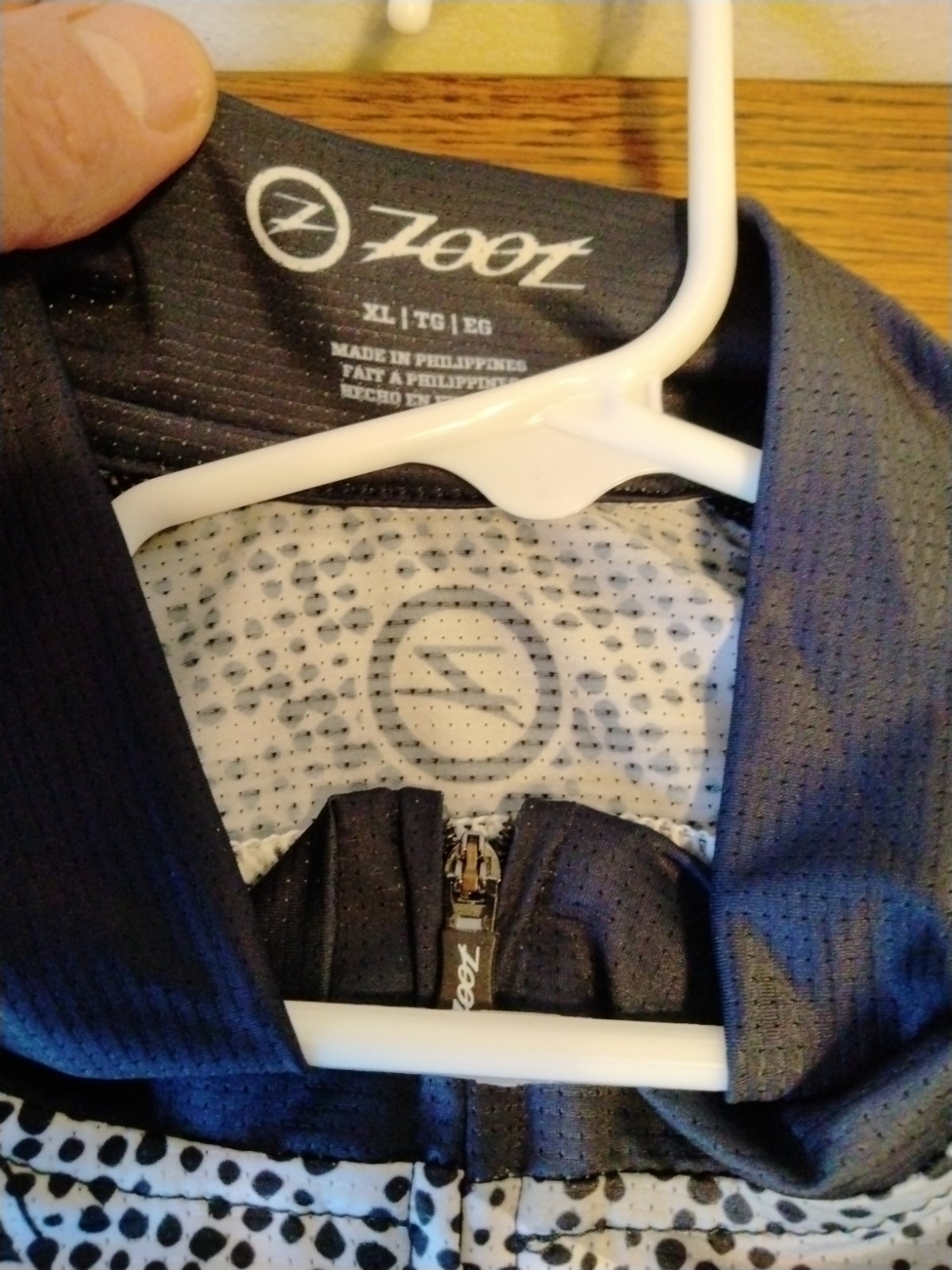 Zoot Iron American Eagle USA Jersey Adult Small Full Zip Cycling Shirt Jersey