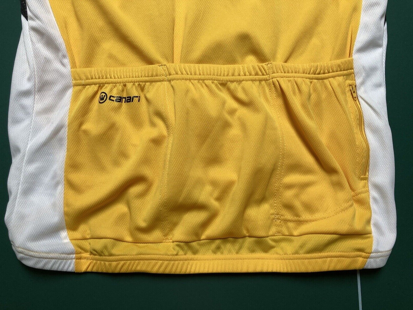 NEW Canari Mens’ Cycling Jersey – Polyester Mesh with Solid Lining – Half Zipper