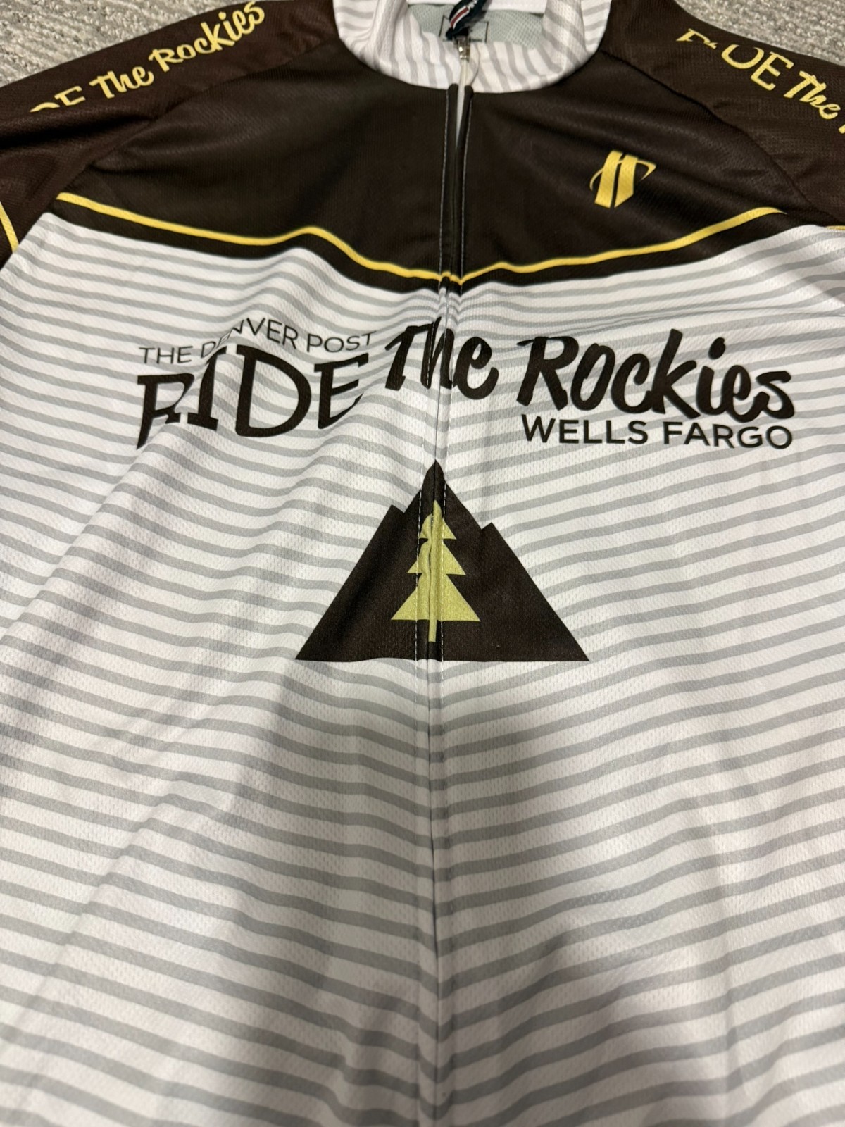Ride The Rockies Cycling Jersey Shorts Set XL Hincapie Wells Fargo Denver Post
