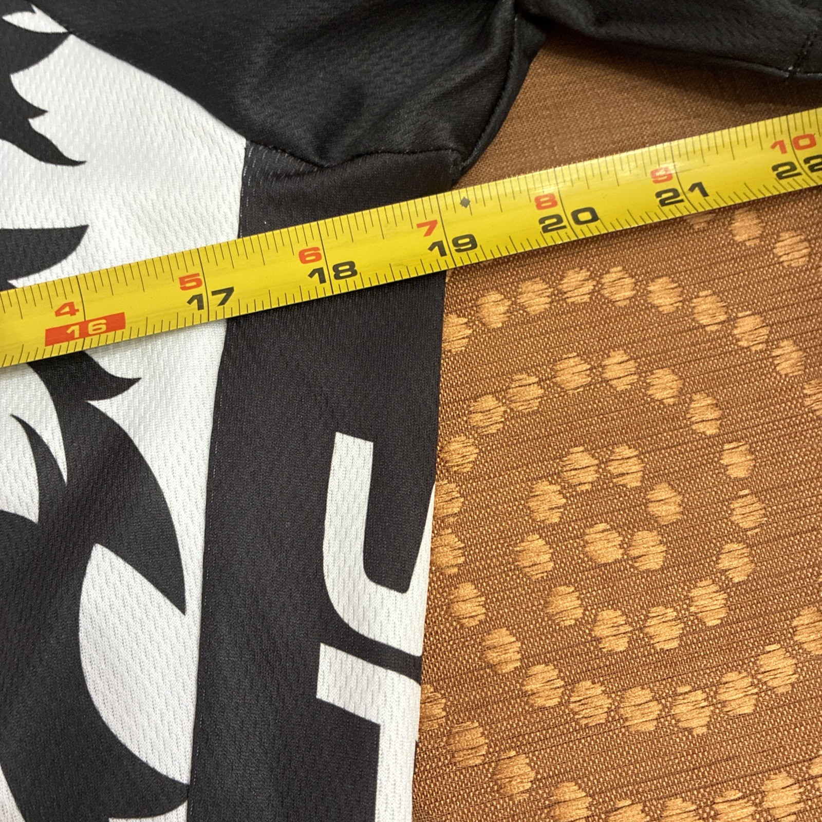 MADD Dogg Athletics Spinning Cycling Jersey Sz Small Black White Lion Graphic