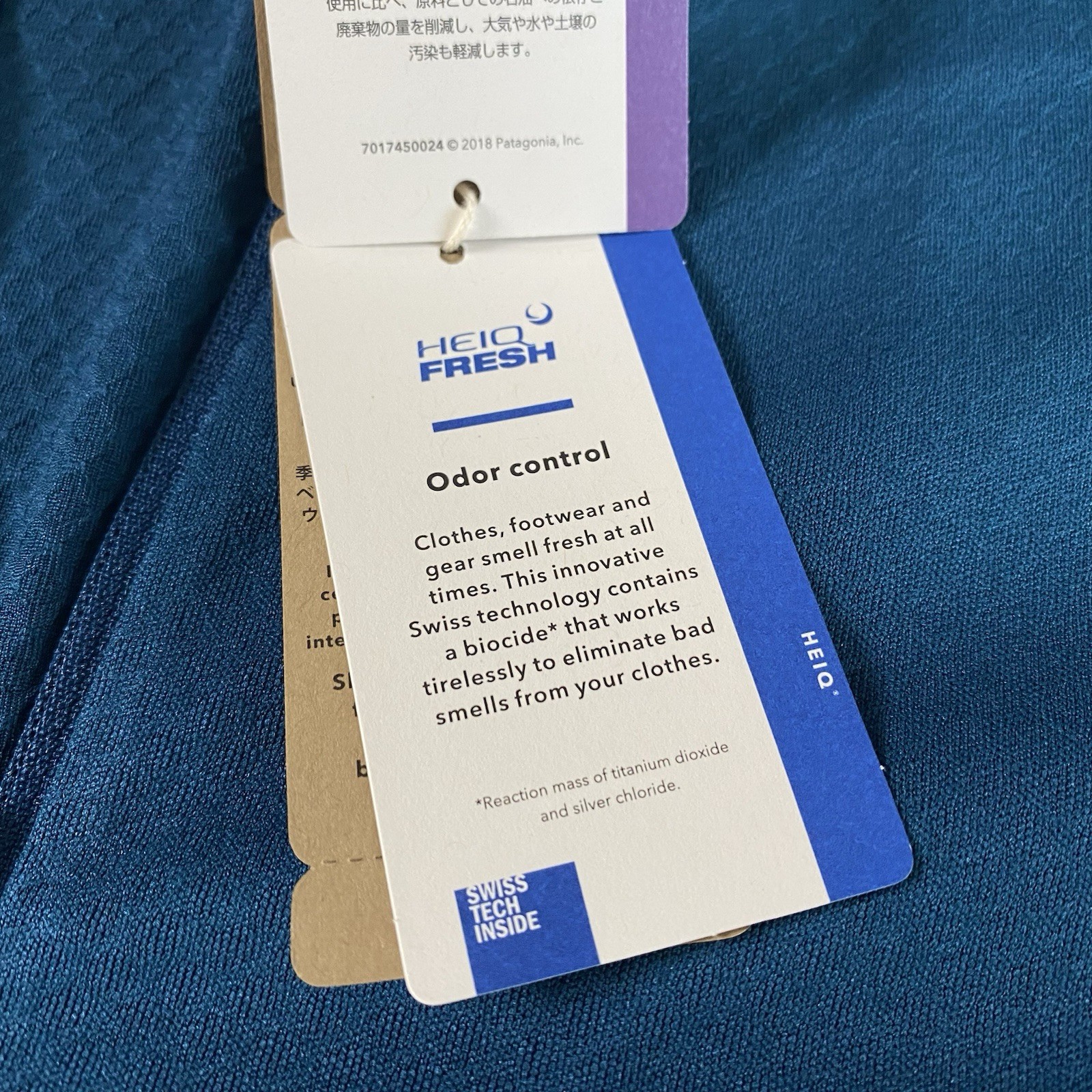 Patagonia S Small Capilene Midweight Bike Jersey Medium Crater Blue Half Zip