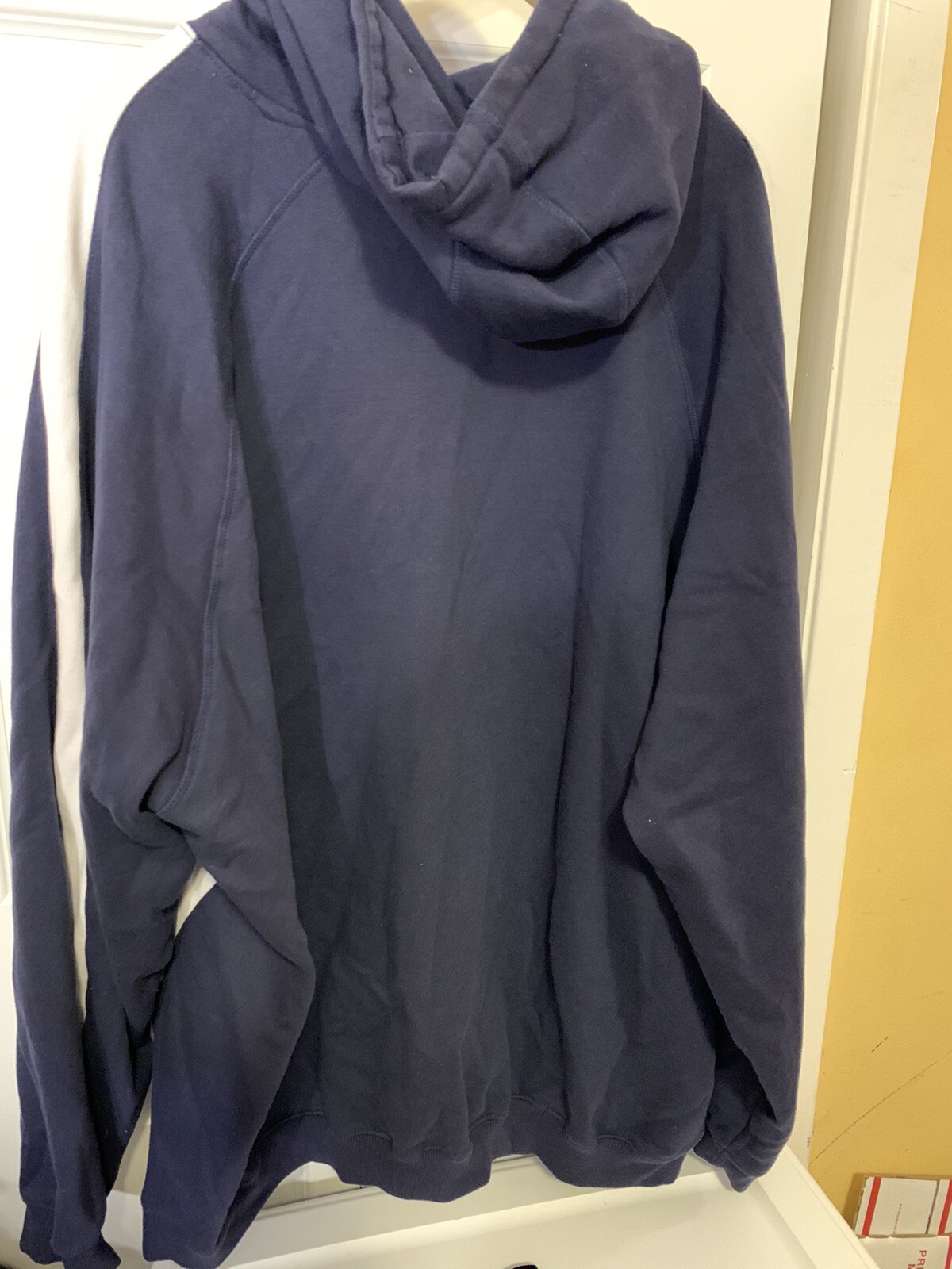 Mapei Mens Sz 5XL Cycling Embroidered Hoodie Jacket Blue