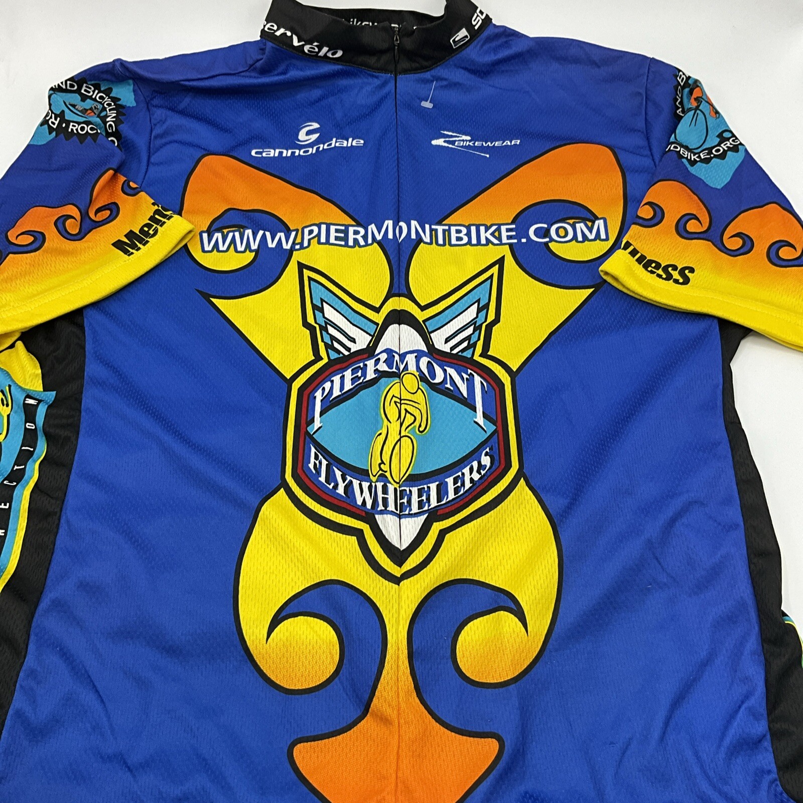 Cervelo Mens Cycling Jersey Piermont Flywheelers Cannondale 2 Bikewear Large