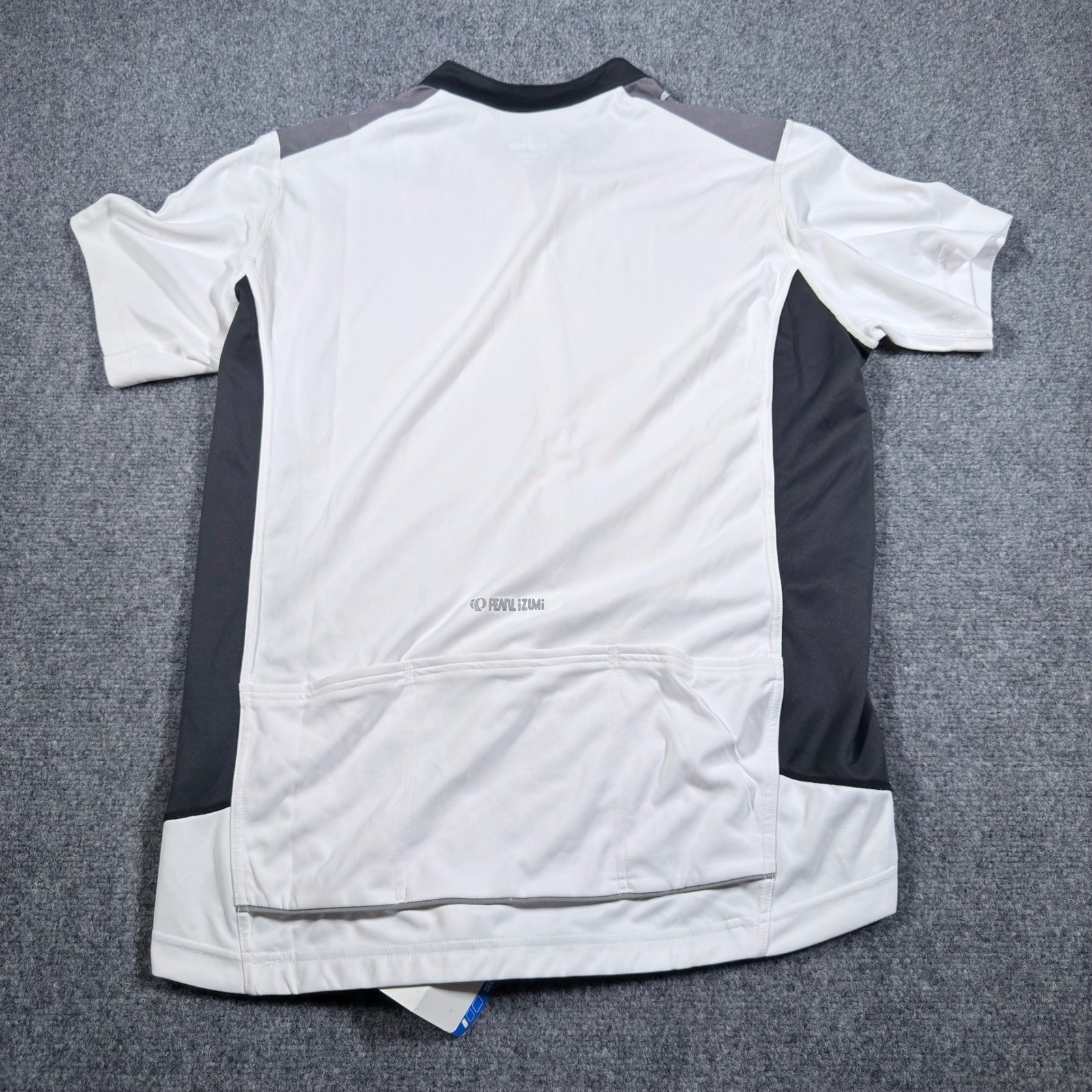 Pearl Izumi Quest Cycling Jersey Mens XL White Black Breathable New