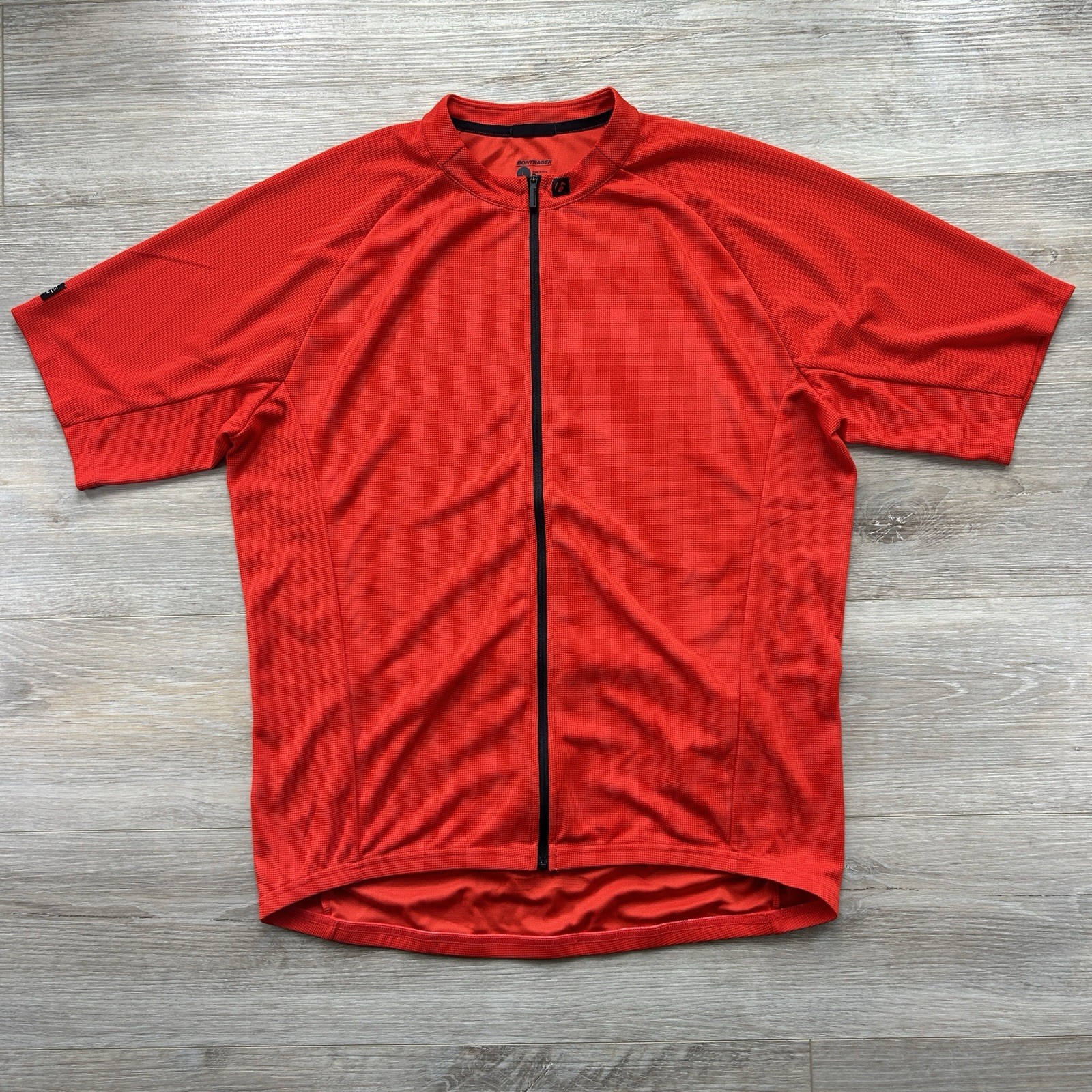 Bontrager L Solstice Short Sleeve Cycling Jersey Cardinal Red Bike Racing Shirt