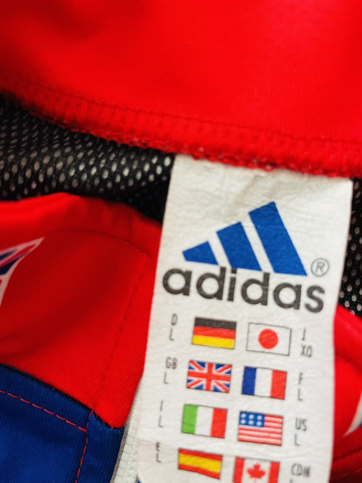 Great Britain / British Cycling Vest Size Large Full Zip Made by Adidas