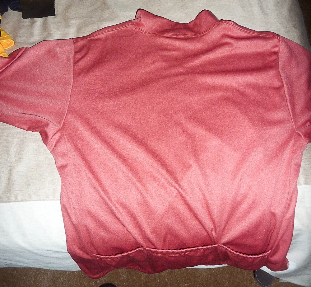 VINTAGE Bellwether Maroon Cycling Jersey Adult size Large