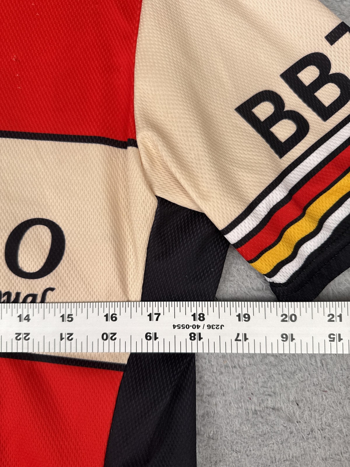Voler Ulcer 100 21st Annual Cycling Jersey Mens Large Red 1/4 Zip Pockets BBTC