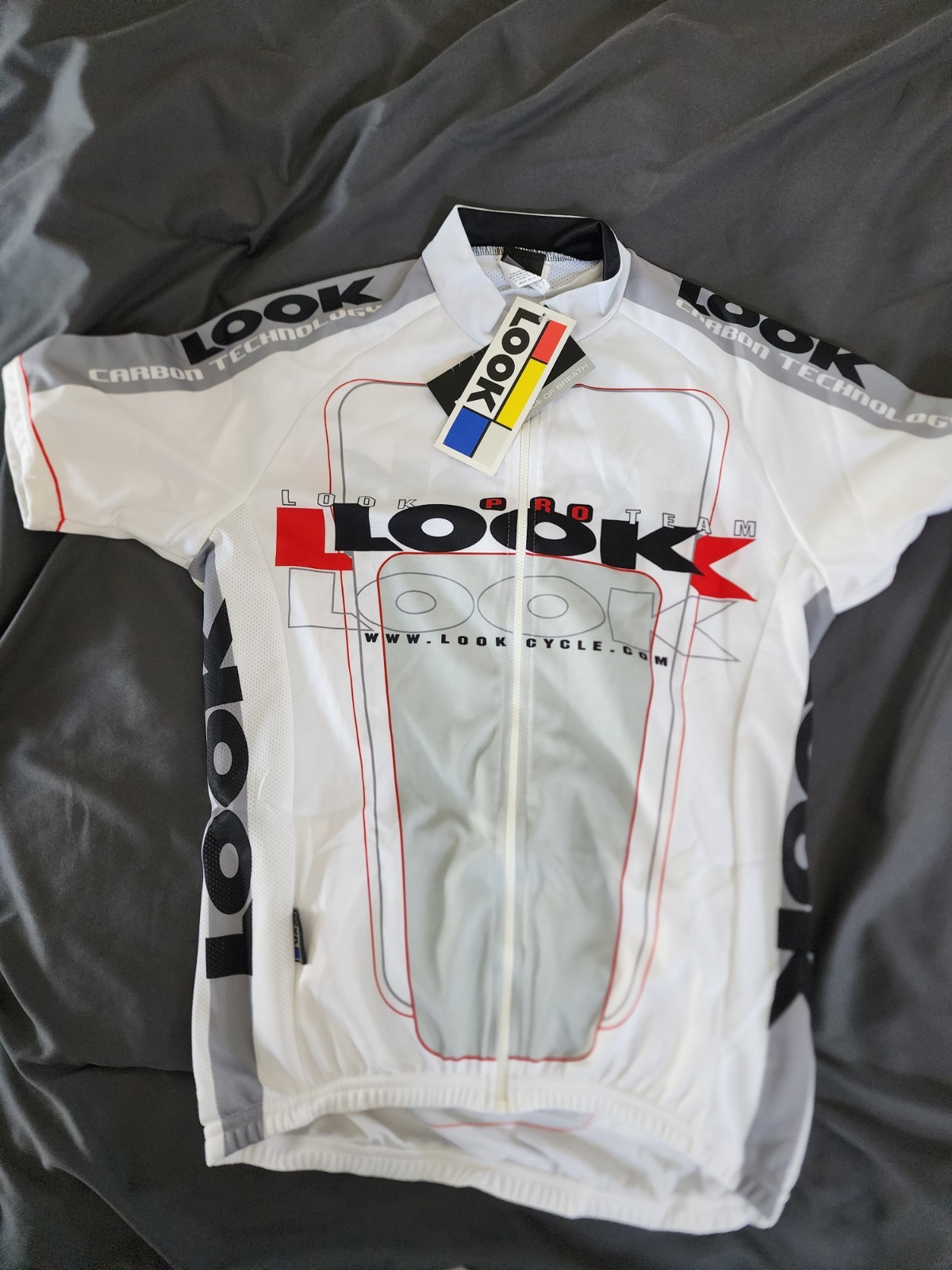 LOOK Pro Team Full Zip Cycling Jersey / Men’s SMALL