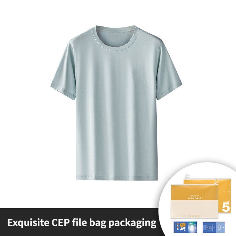 Men’s Summer Short Sleeve Antibacterial Loose Casual Outdoor Breathable T-Shirt
