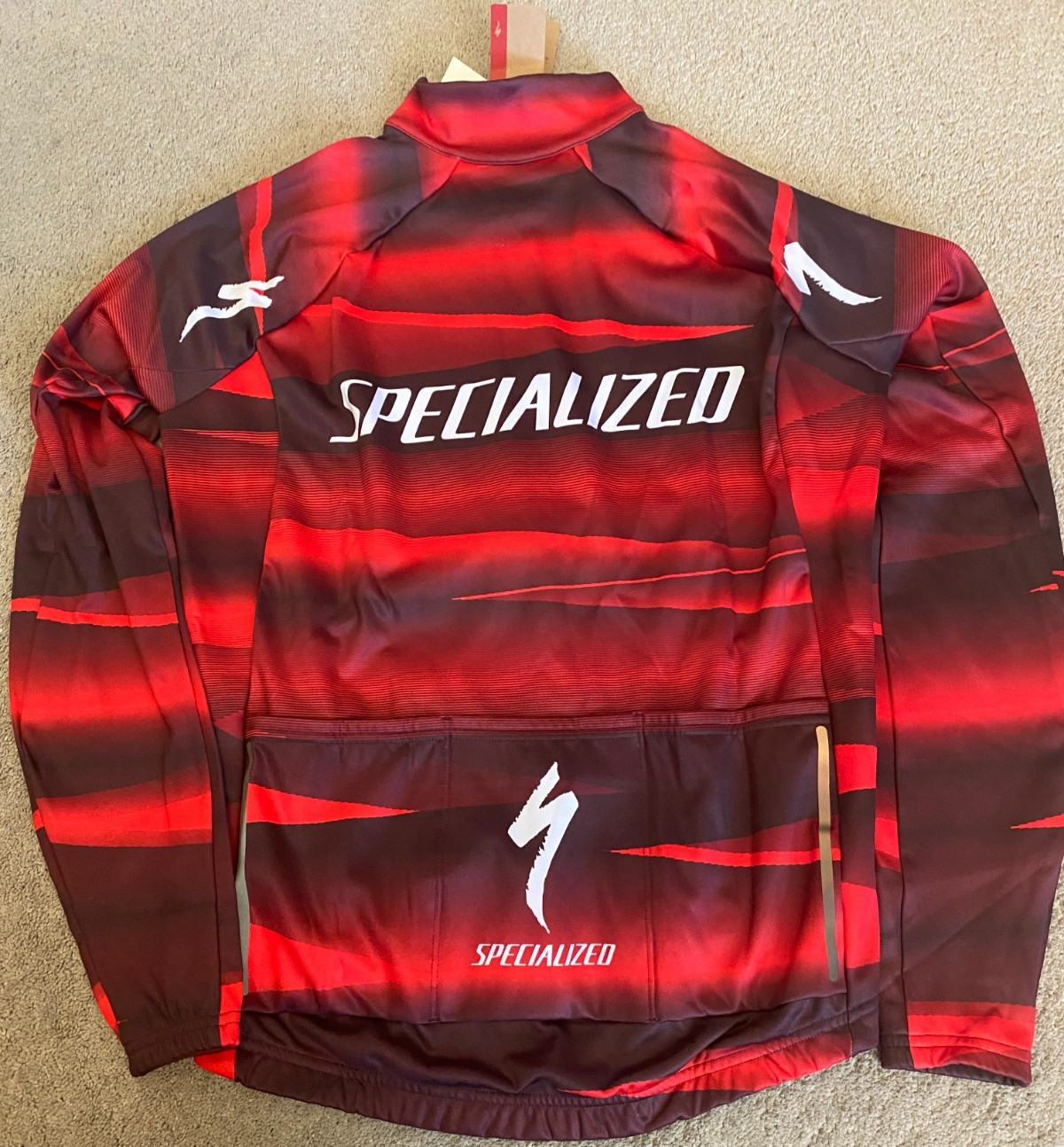 New Oakley Team SL Expert Softshell Jersey Long Sleeve NWT Mens Medium