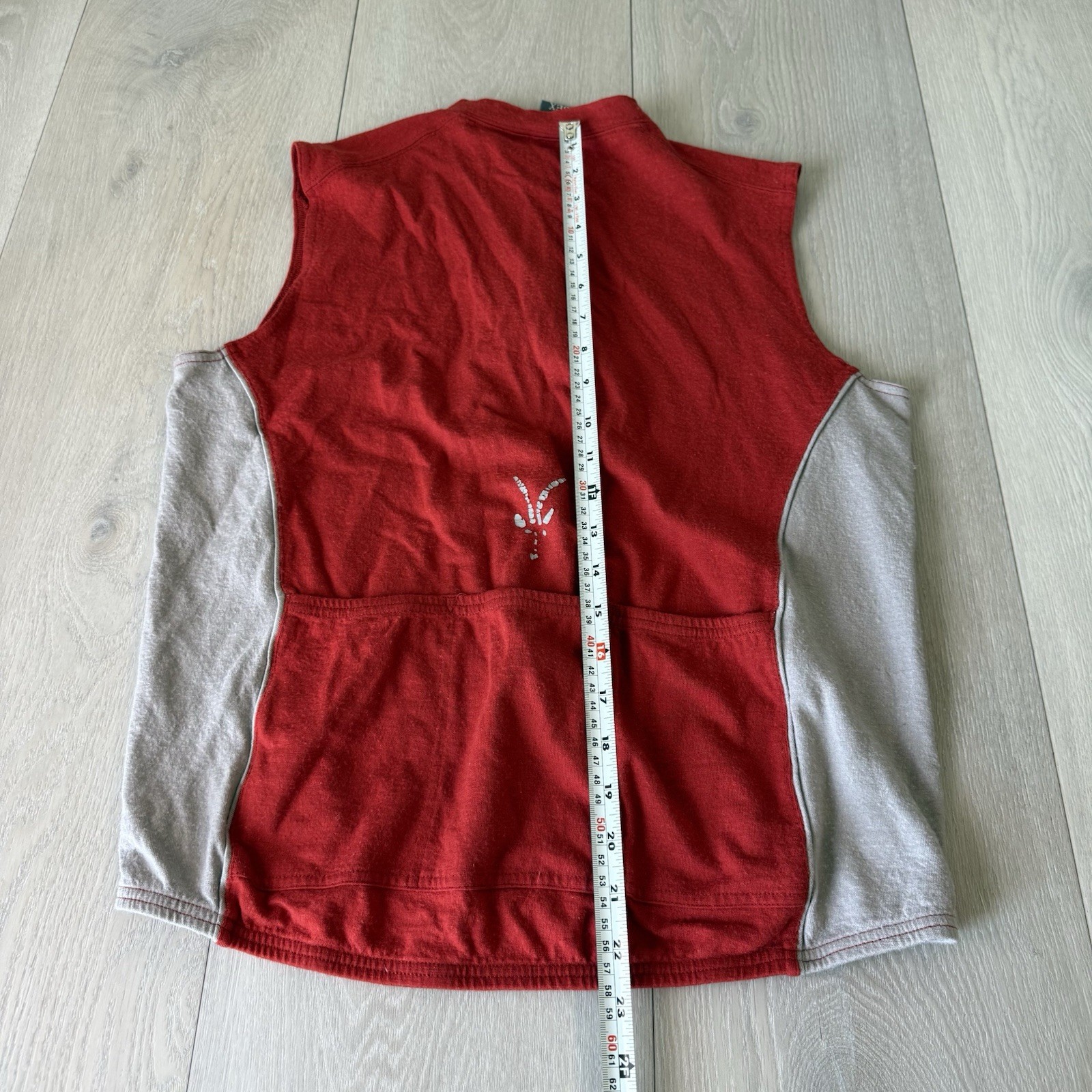 Ibex Athletic Merino Wool Cycling Jersey Tank Top Men Size L Racing Performance