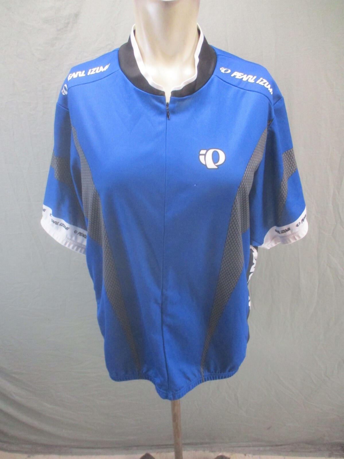 PEARL IZUMI Size XL Men Zip Pocket Elastic Waist Short Sleeve Cycling Jersey 060