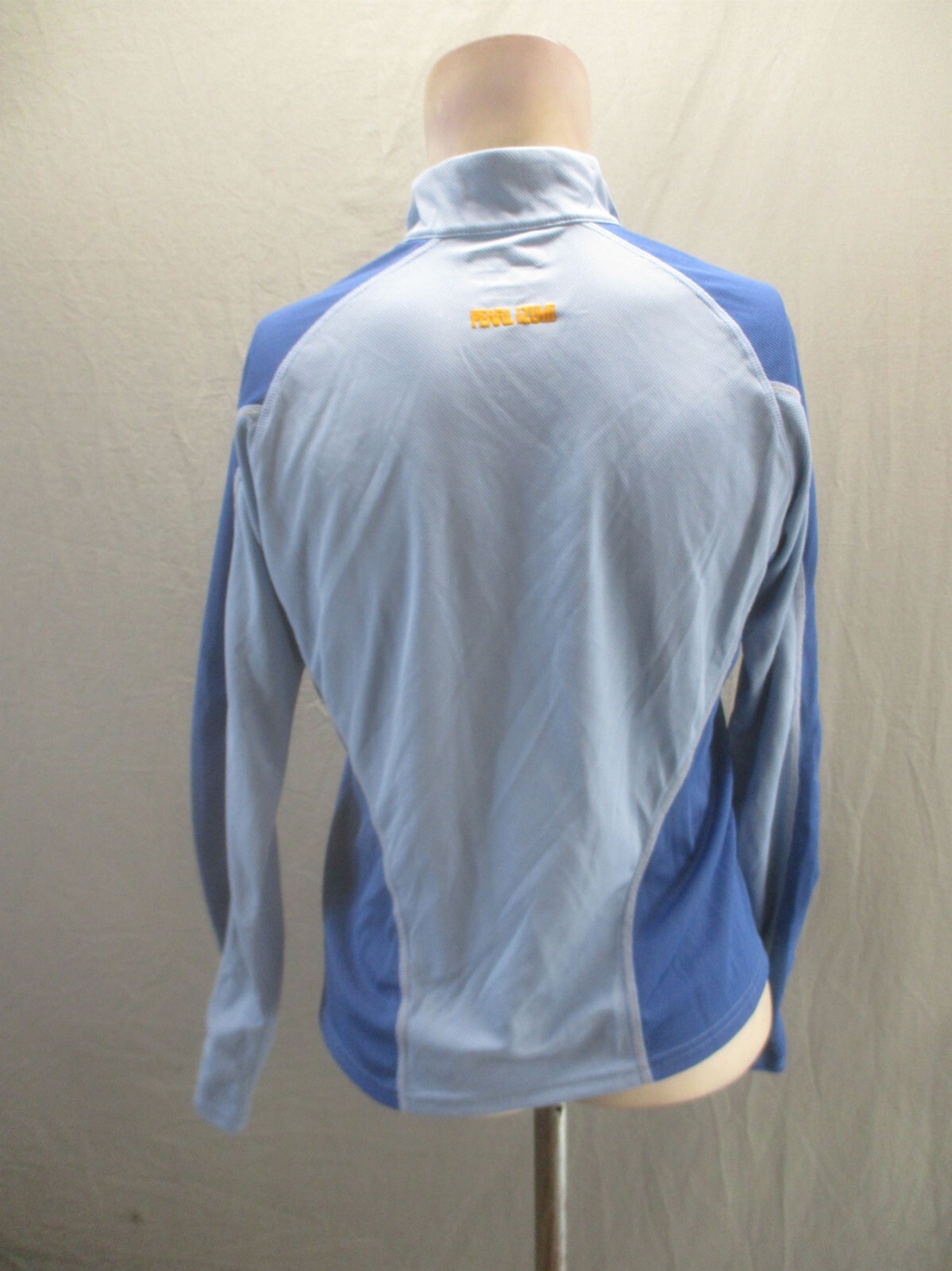 PEARL IZUMI Size S Women Blue 1/2 Zip Stand Collar Athletic Cycling Pullover 066