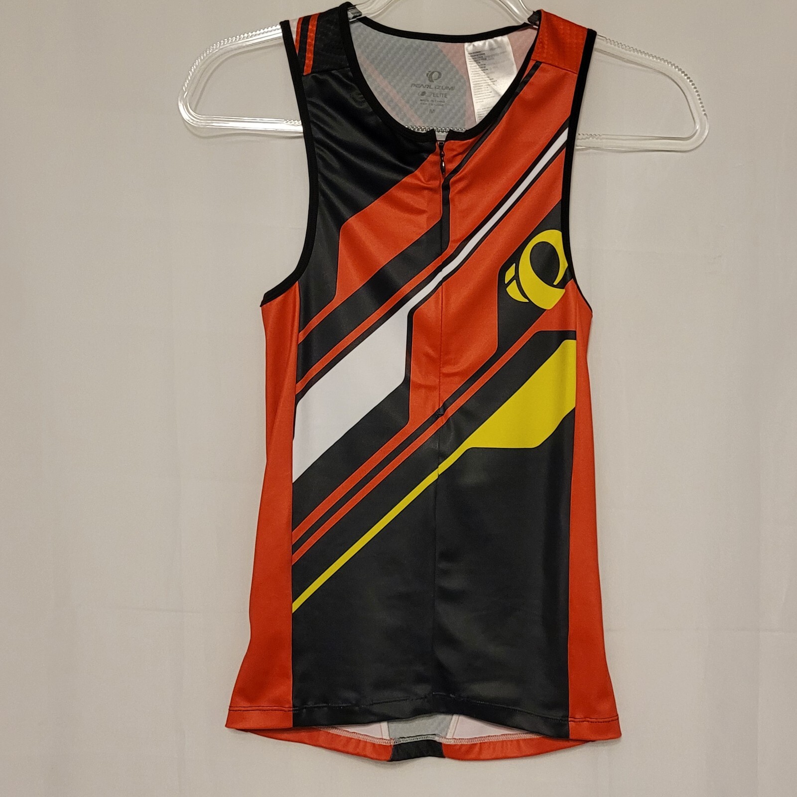 Pearl Izumi Elite Cycling Jersey Compression 1/2 Zip Sleeveless Men’s Medium