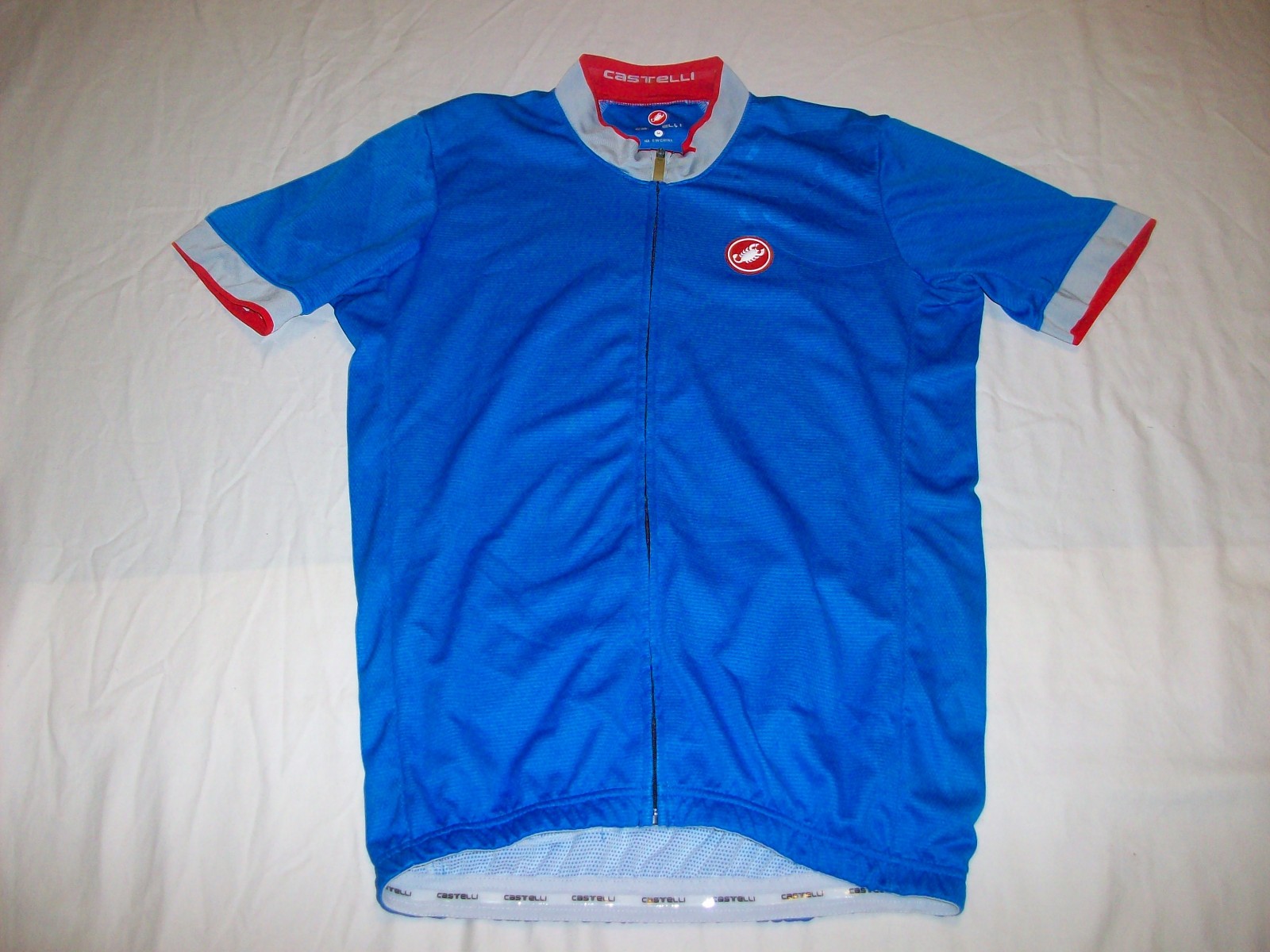 CASTELLI BICYCLE CYCLING JERSEY MENS MEDIUM MOUNTAIN/ROAD BIKE JERSEY NICE!