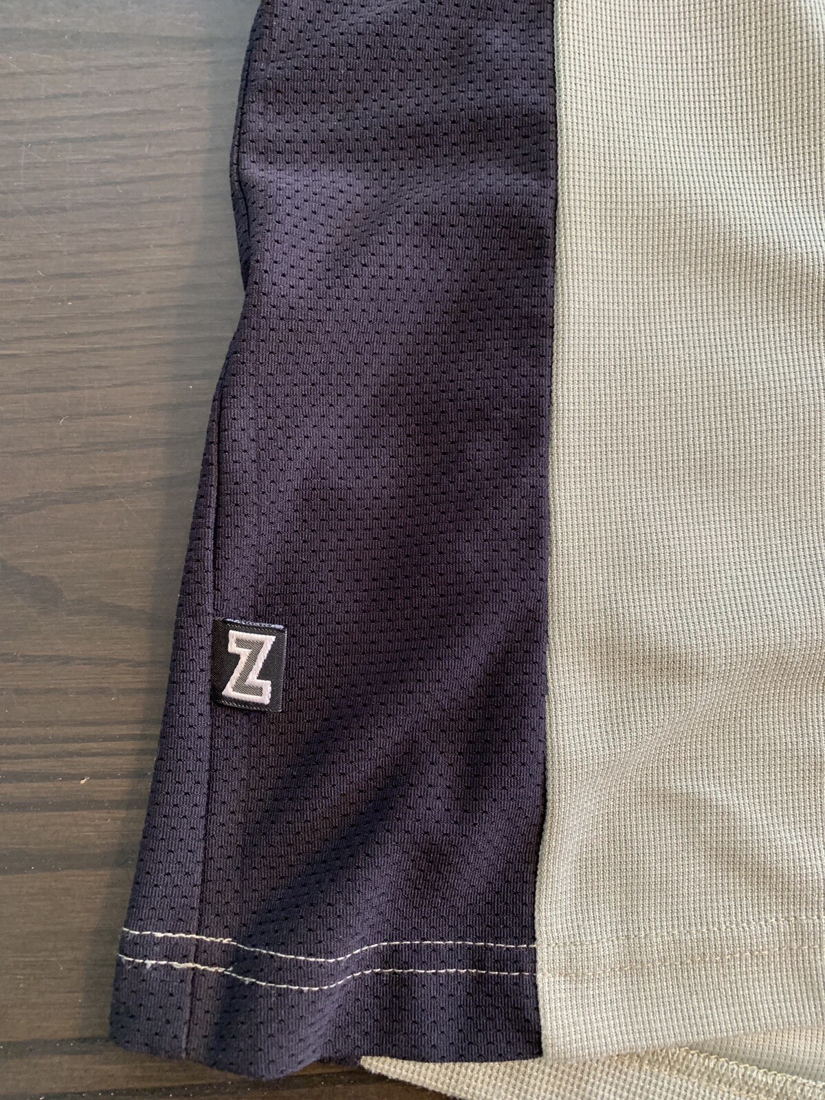 Zoic Jersey Men’s XL Green Long Sleeve 1/2 Zip Pullover Back Pockets Made In USA