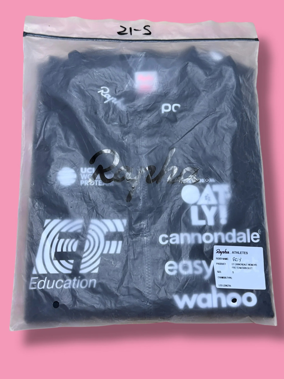 Pro Team Rain Gilet Vest Waterproof|Rapha |EF Education First|Cycling