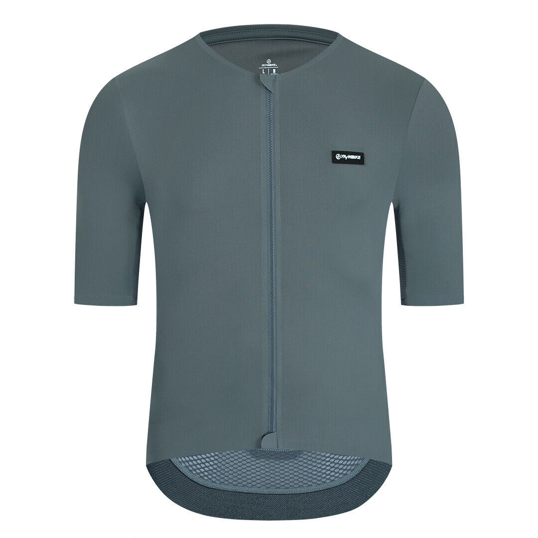 Men Summer Cycling Jersey Short Sleeve UPF50+ MTB BikeJersey activewear