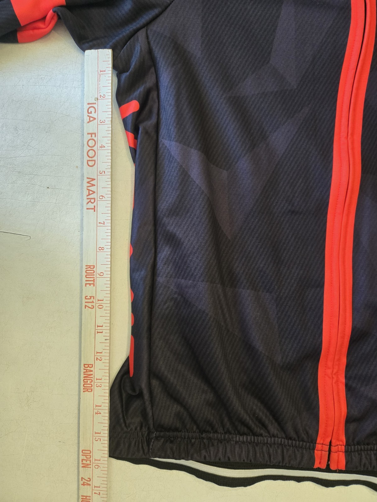 Lixada Cycling Jersey, Long Sleeve, Med, Full Zip, Light Fleece Lined, Black