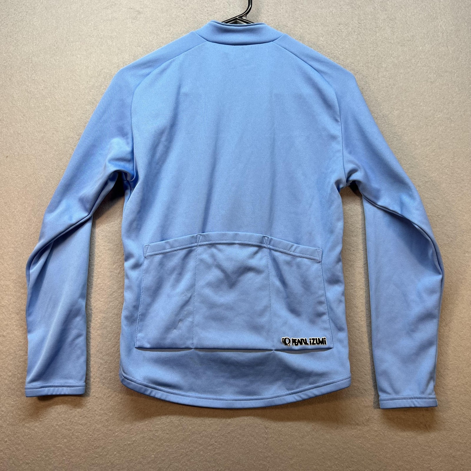 Pearl Izumi Cycling Jersey Womens Small Blue 1/4 Zip Macau Long Sleeve