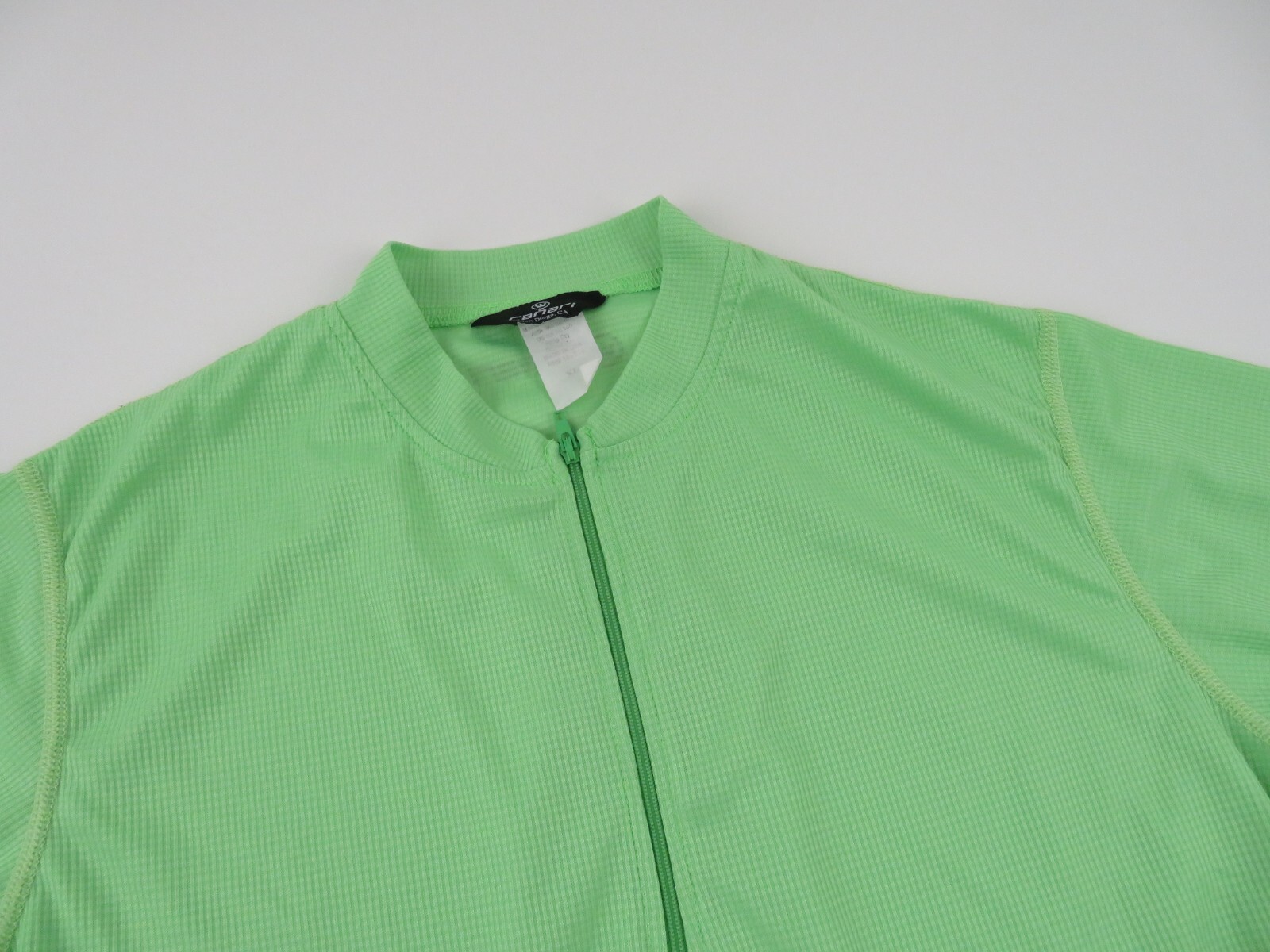 Vintage Canari Womens Cycling Jersey Size XL Bike Logo Short Sleeve Made In USA