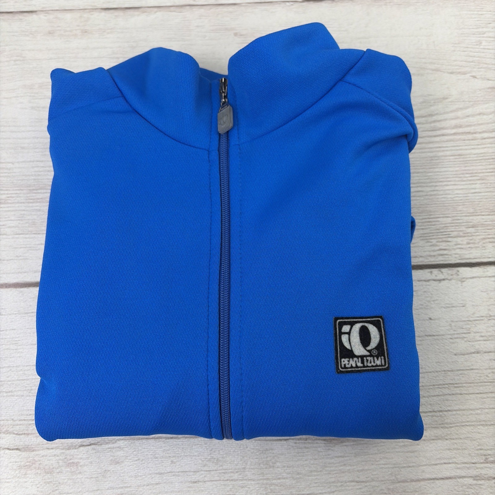 Pearl Izumi Jersey Men’s M Blue Cycling Long Sleeve 1/4 Zip Bike Technical Wear
