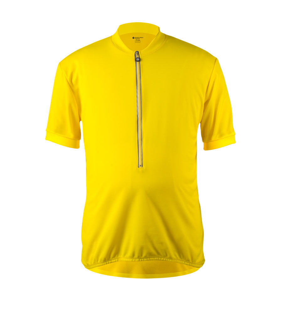 Big Size Solid Color Cycling Jersey | Short Sleeve | Lightweight | Made in USA