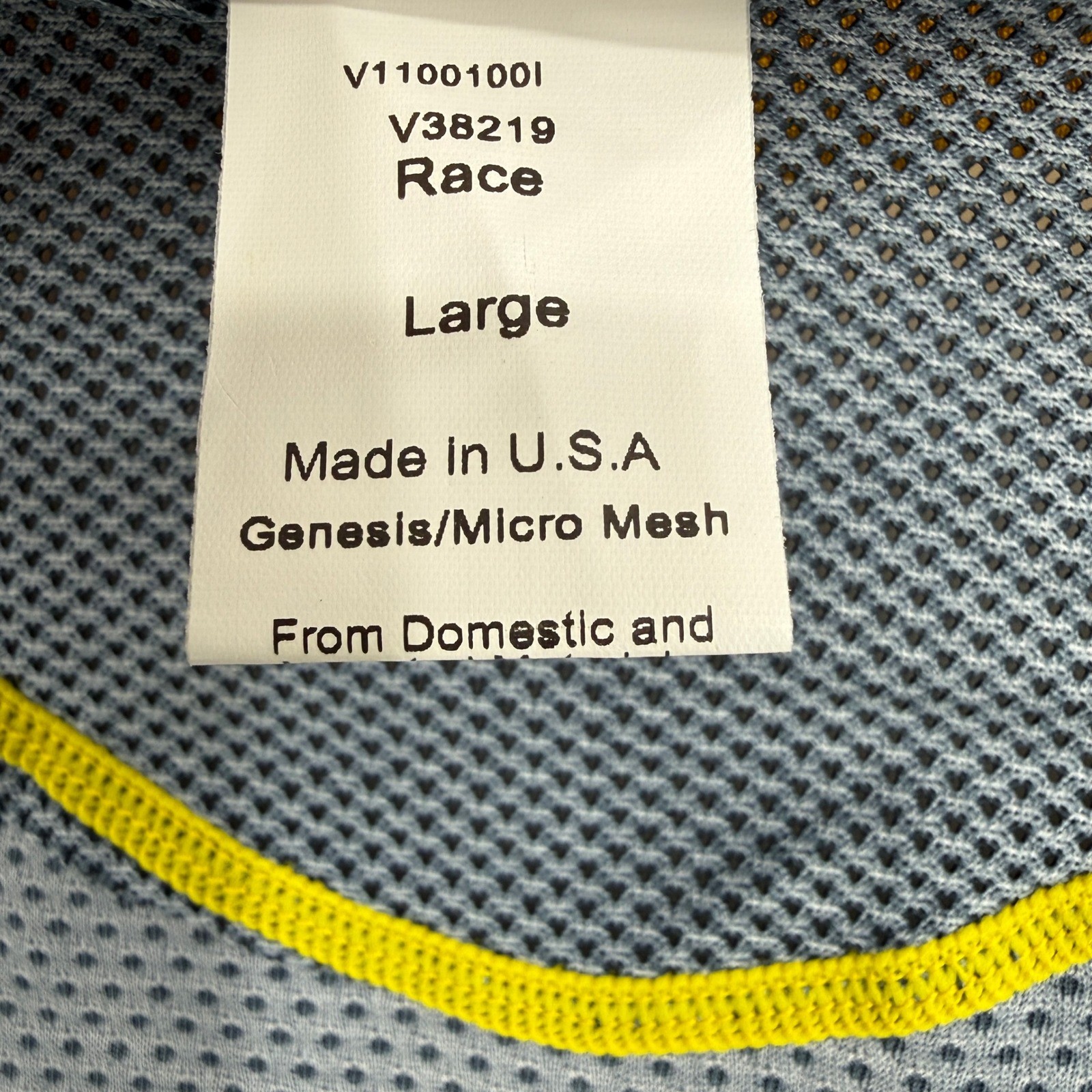 Voler Cycling Jersey Mens Large Black Panasonic NYC Triathlon 2016 Race