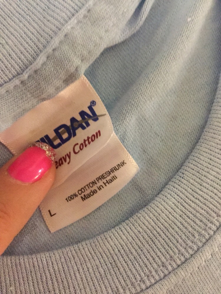 Breakaway From Cancer Women’s Amgen Light Blue Shirt & Wristband Bracelet