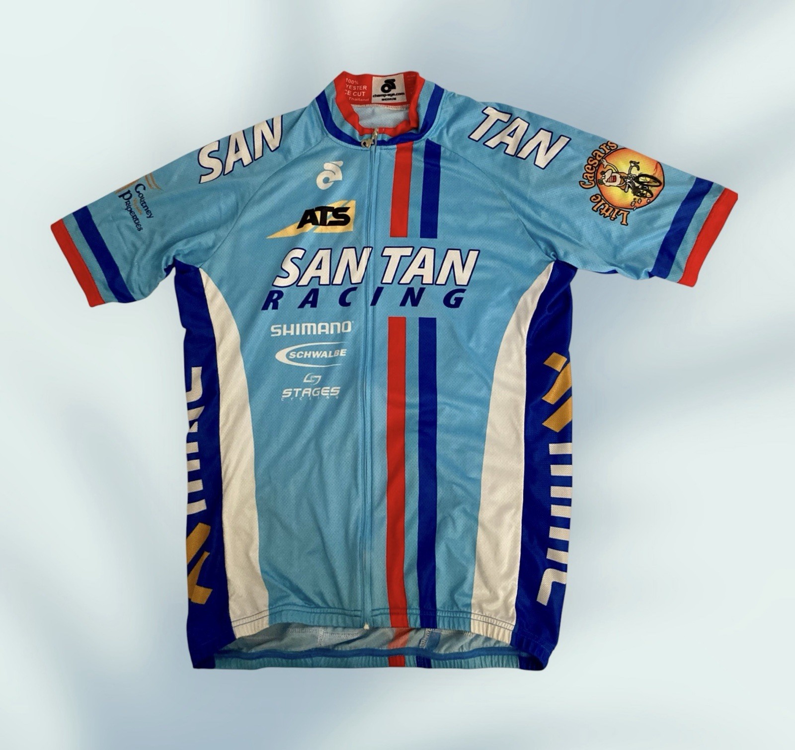Men’s Cycling Jersey San Tan Racing Sz. Medium Champion System