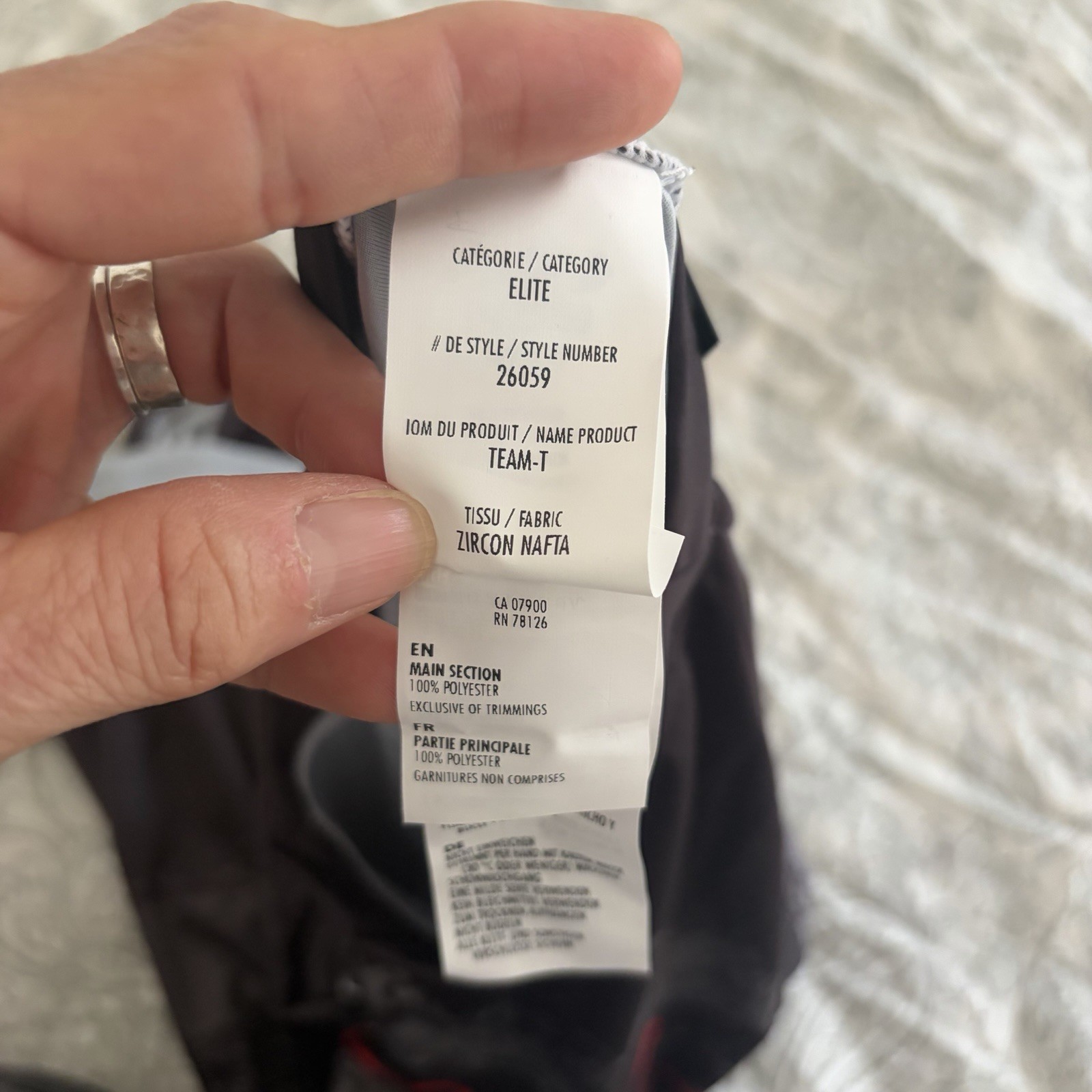 NWT Black LOUIS GARNEAU ‘Team T’ 26059 Jersey Cycling Mtb S/S Men’s Medium
