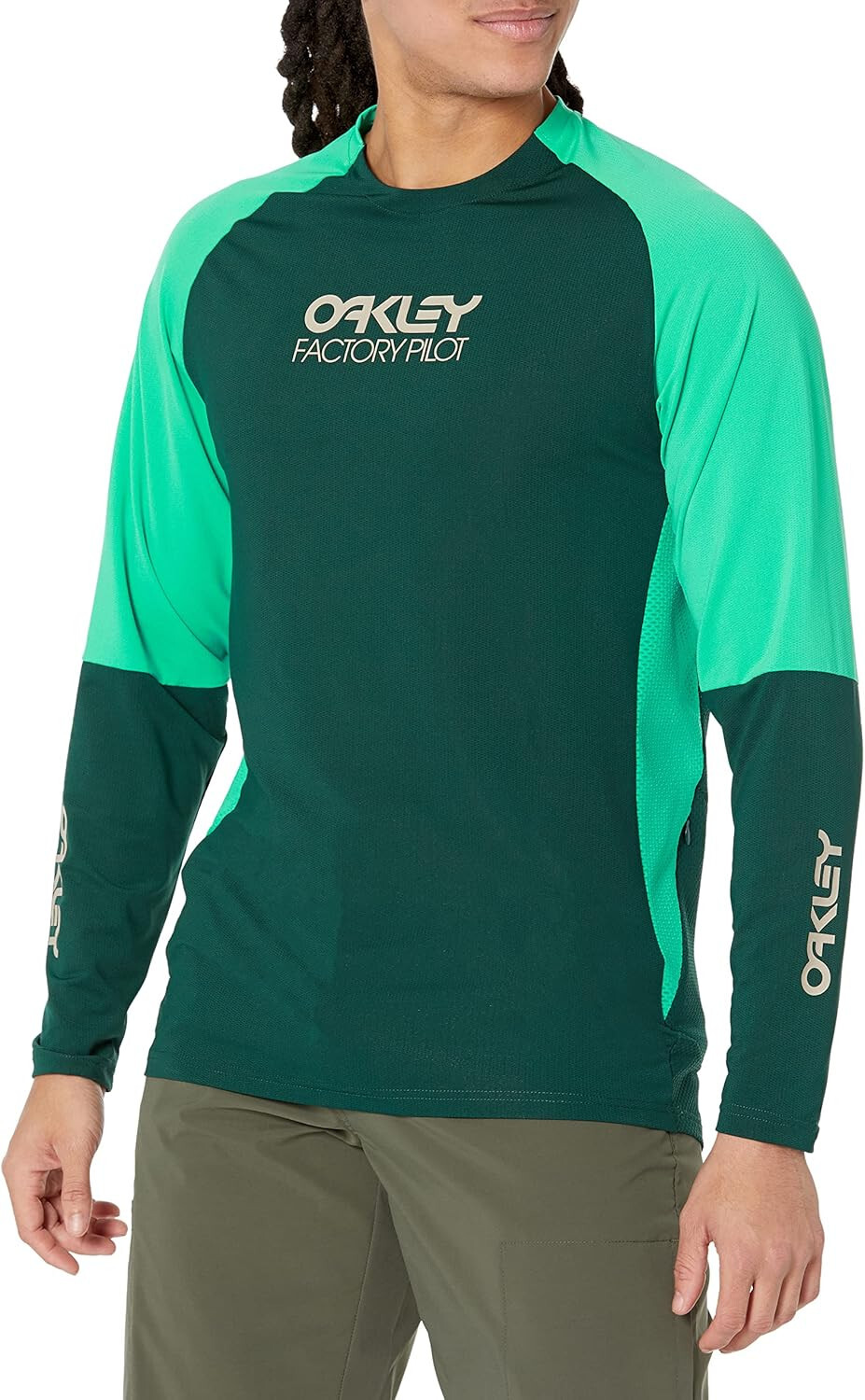 New Oakley Factory Pilot LS MTB Jersey Bike Shirt • Mens Large L