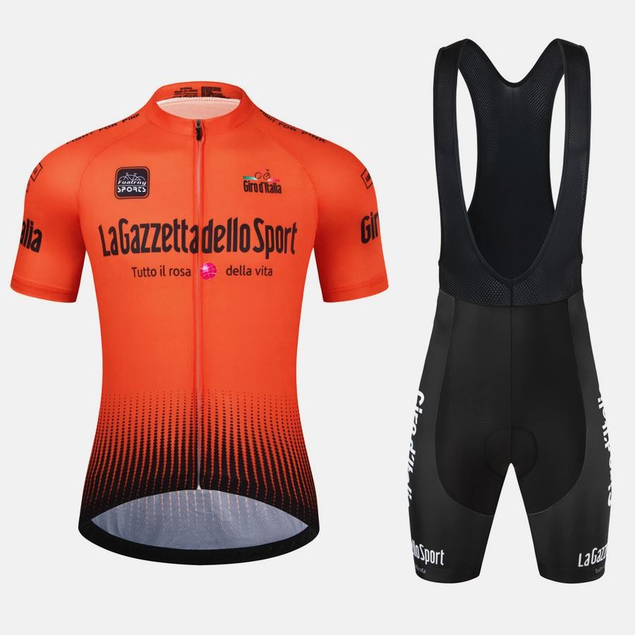 Tour Of Italy Cycling Jersey Set Summer Road Bike MTB Short Sleeve Sport Wear