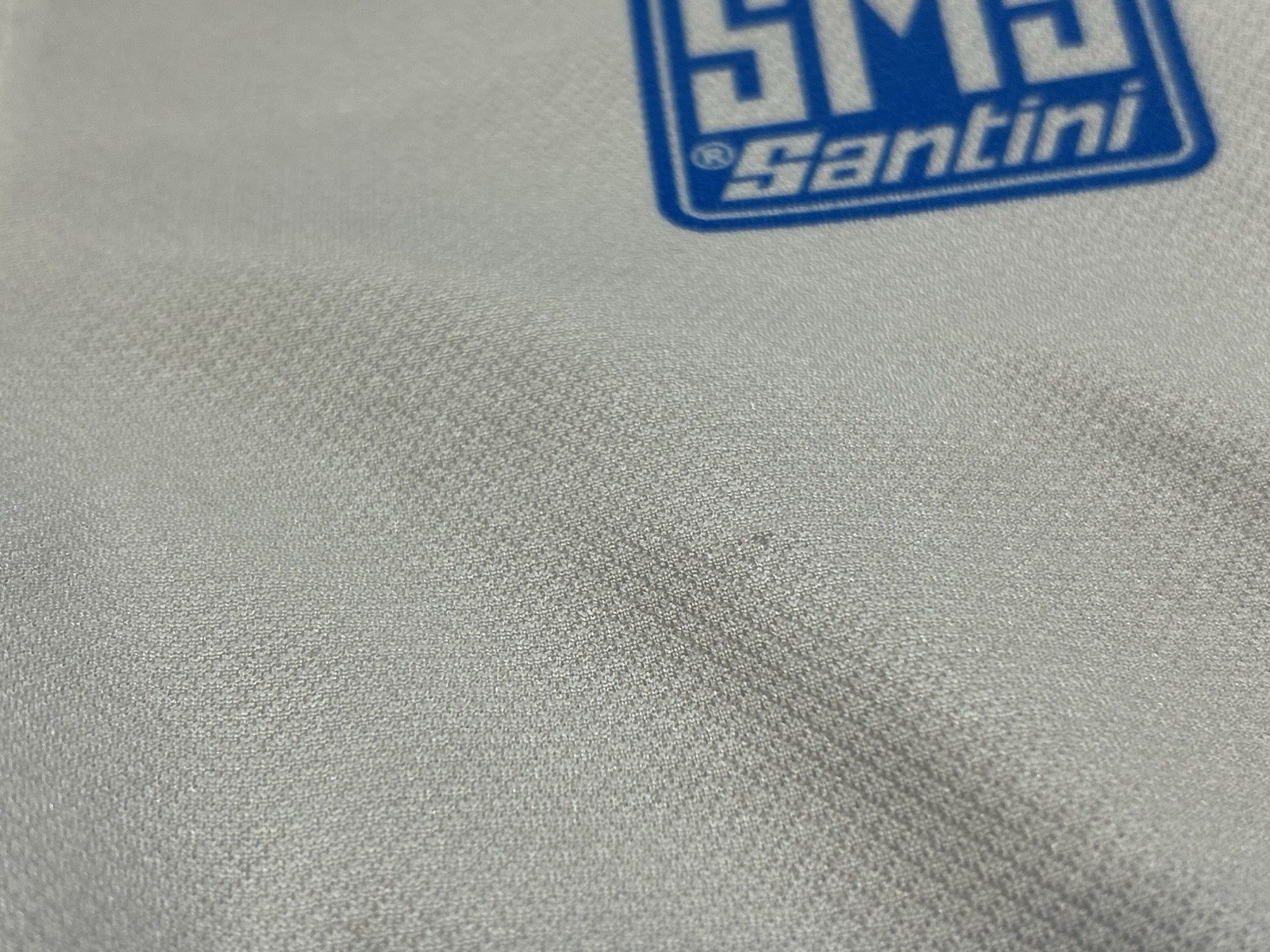 SMS Santini Cycling Jersey Men XL 1/4-Zip UCI World Champion Jersey *Snags*