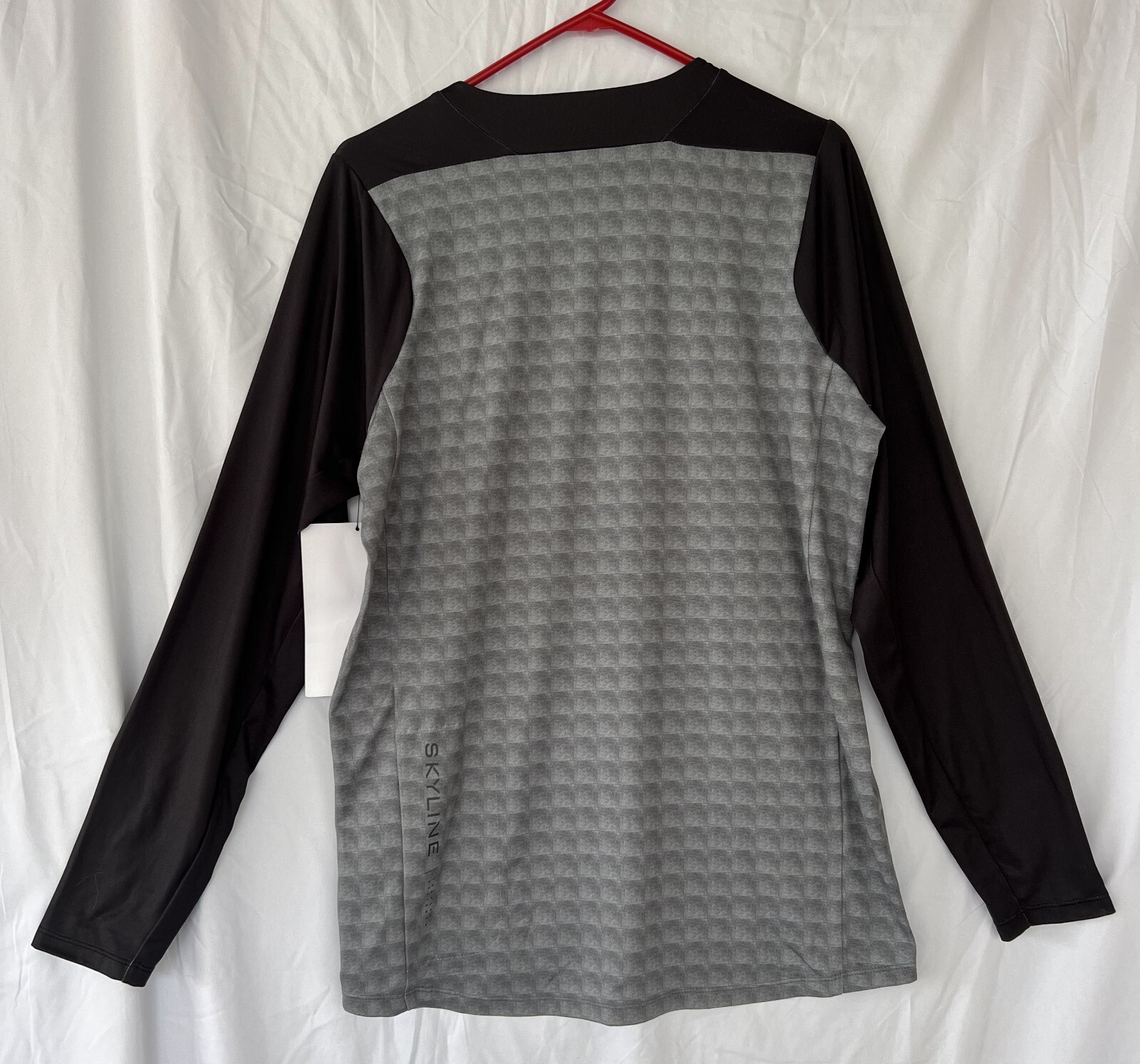 Troy Lee Designs TLD Mens Skyline LS Bike Jersey Signature Gray Medium CLOSEOUT